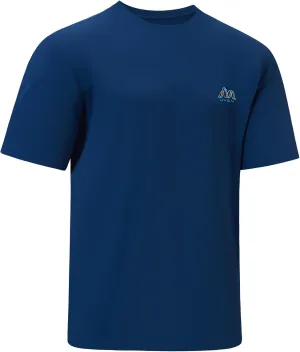 Mens UPF 50  Short Sleeve Shirt Permanent UV Sun Protection Performance Hiking Fishing T-Shirts