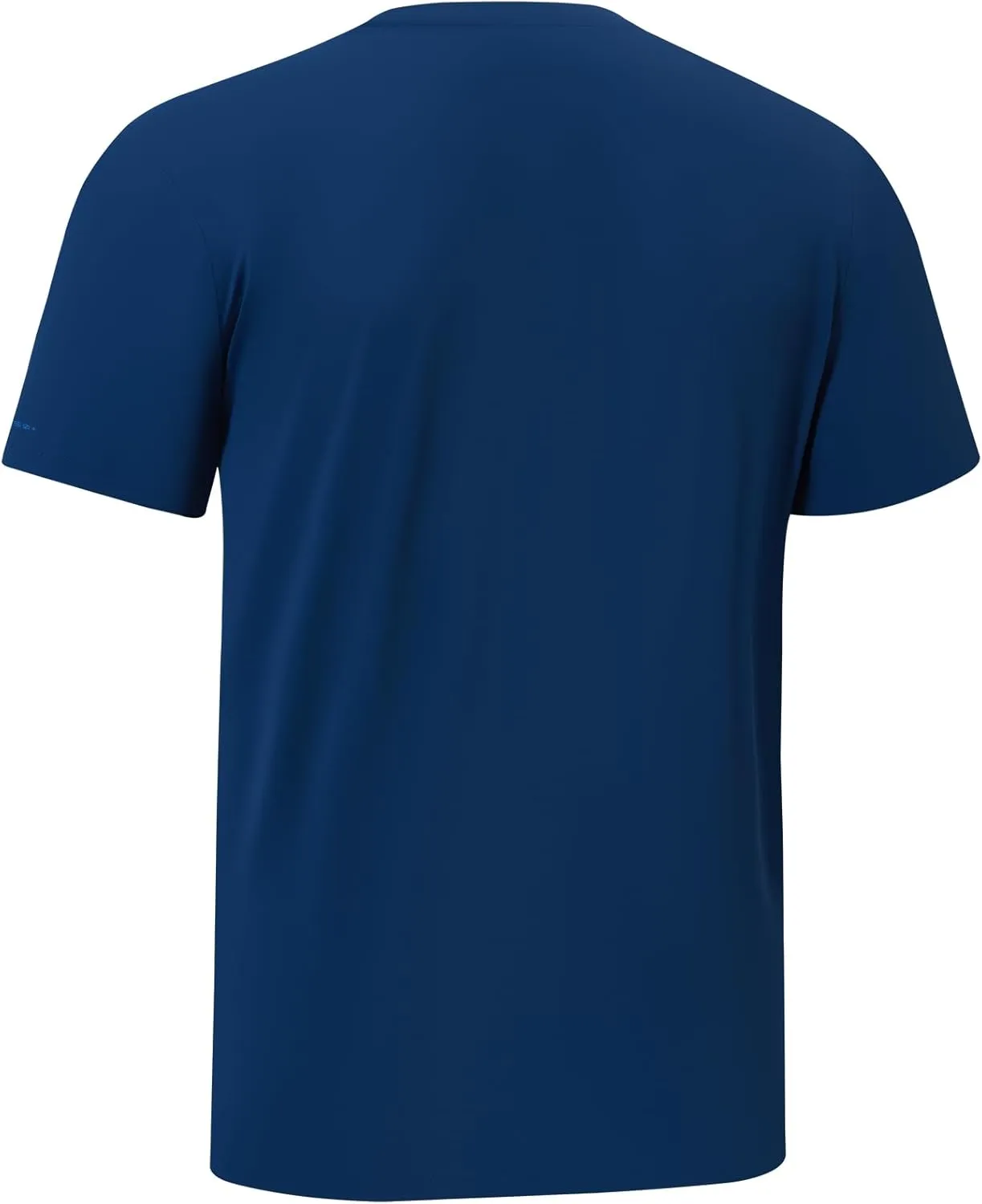 Mens UPF 50  Short Sleeve Shirt Permanent UV Sun Protection Performance Hiking Fishing T-Shirts