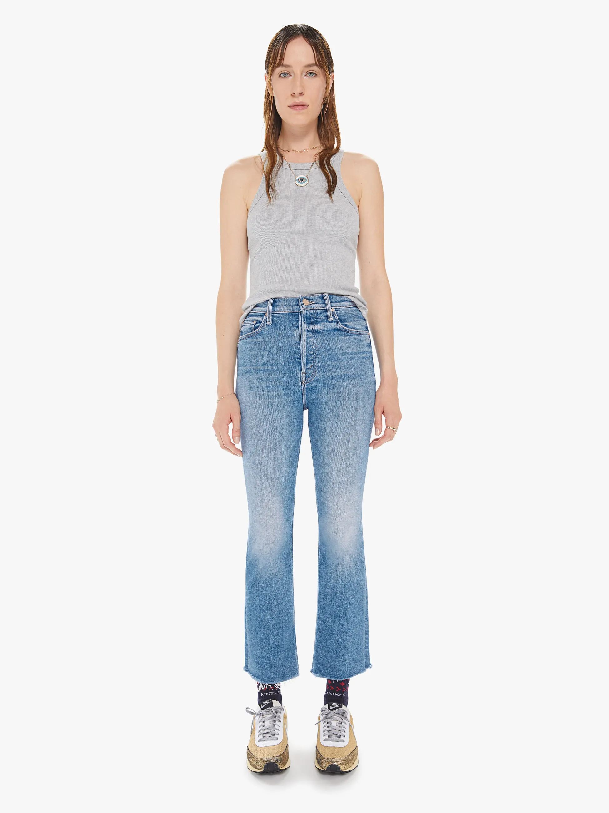 Mother - The Tripper Ankle Fray in Je T'aime