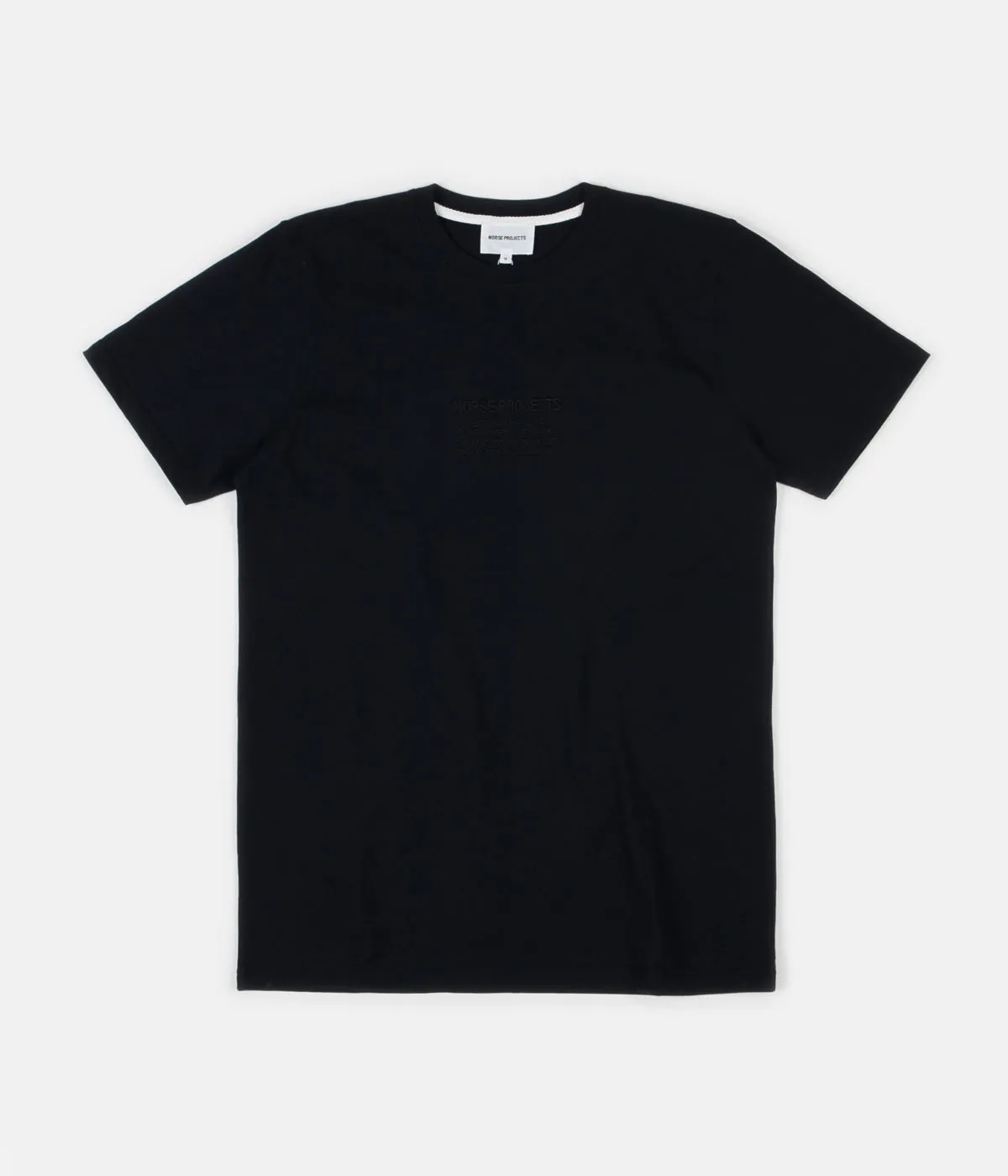 Norse Projects Niels Norse Projects Logo T-Shirt - Dark Navy