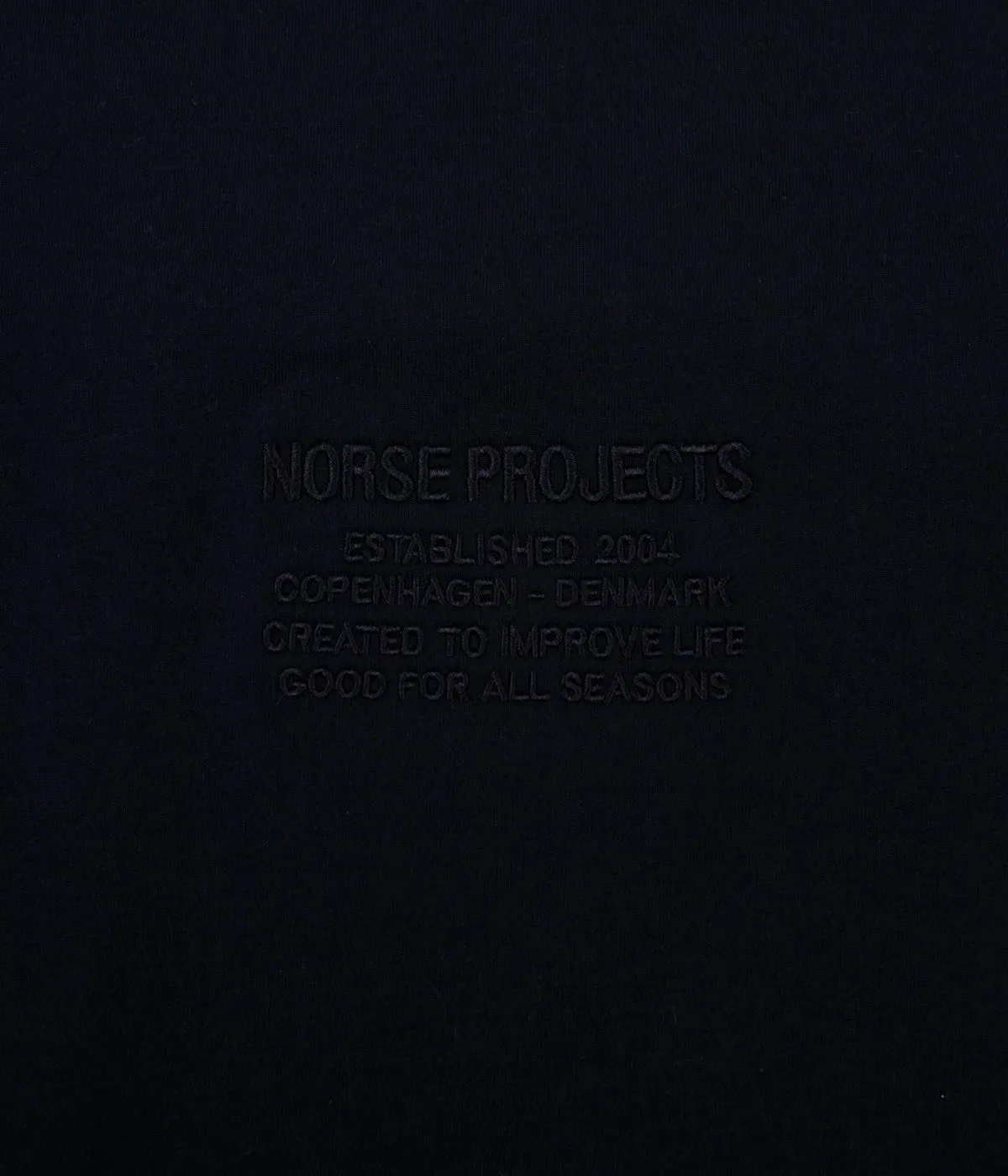Norse Projects Niels Norse Projects Logo T-Shirt - Dark Navy