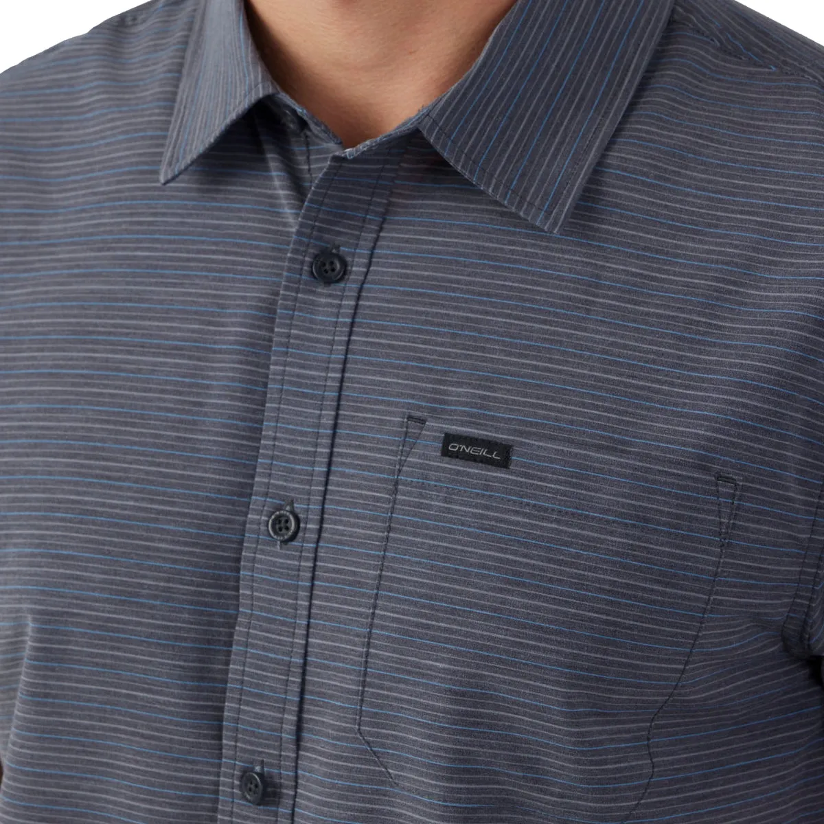 O'Neill TRVLR UPF Traverse Stripe Standard Button-Up Shirt - 2023