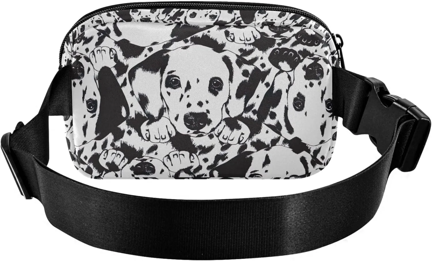 Personalized Dalmatian Puppy Dog Women Fanny Packs Waterproof Hip Bag Belt Purse Cute Travel Waist Pouch