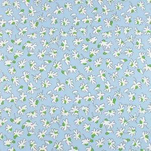 Printed Chambray - CAPRI - 003 - Light Blue