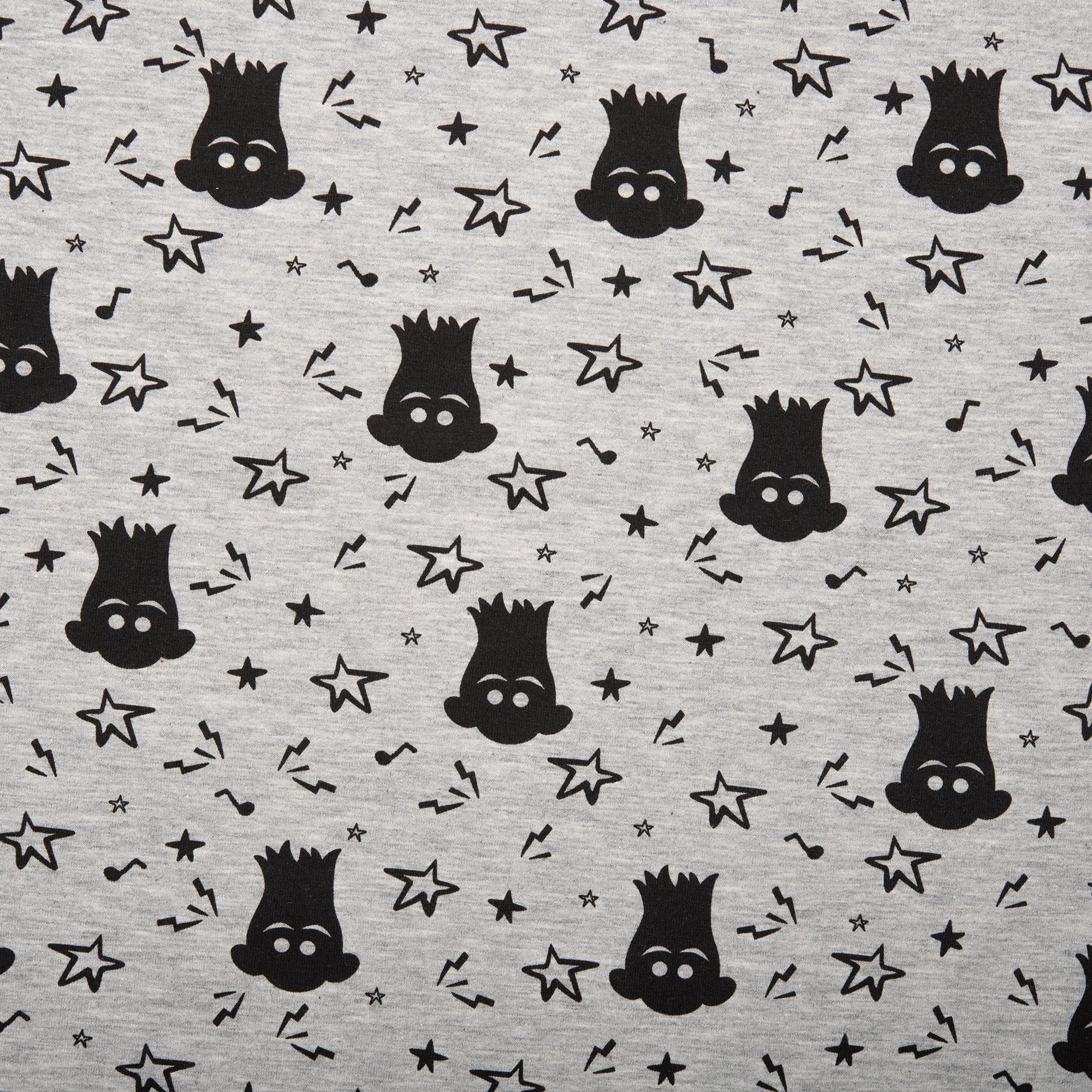 Printed knit - IMA-GINE F22 - Trolls - Grey