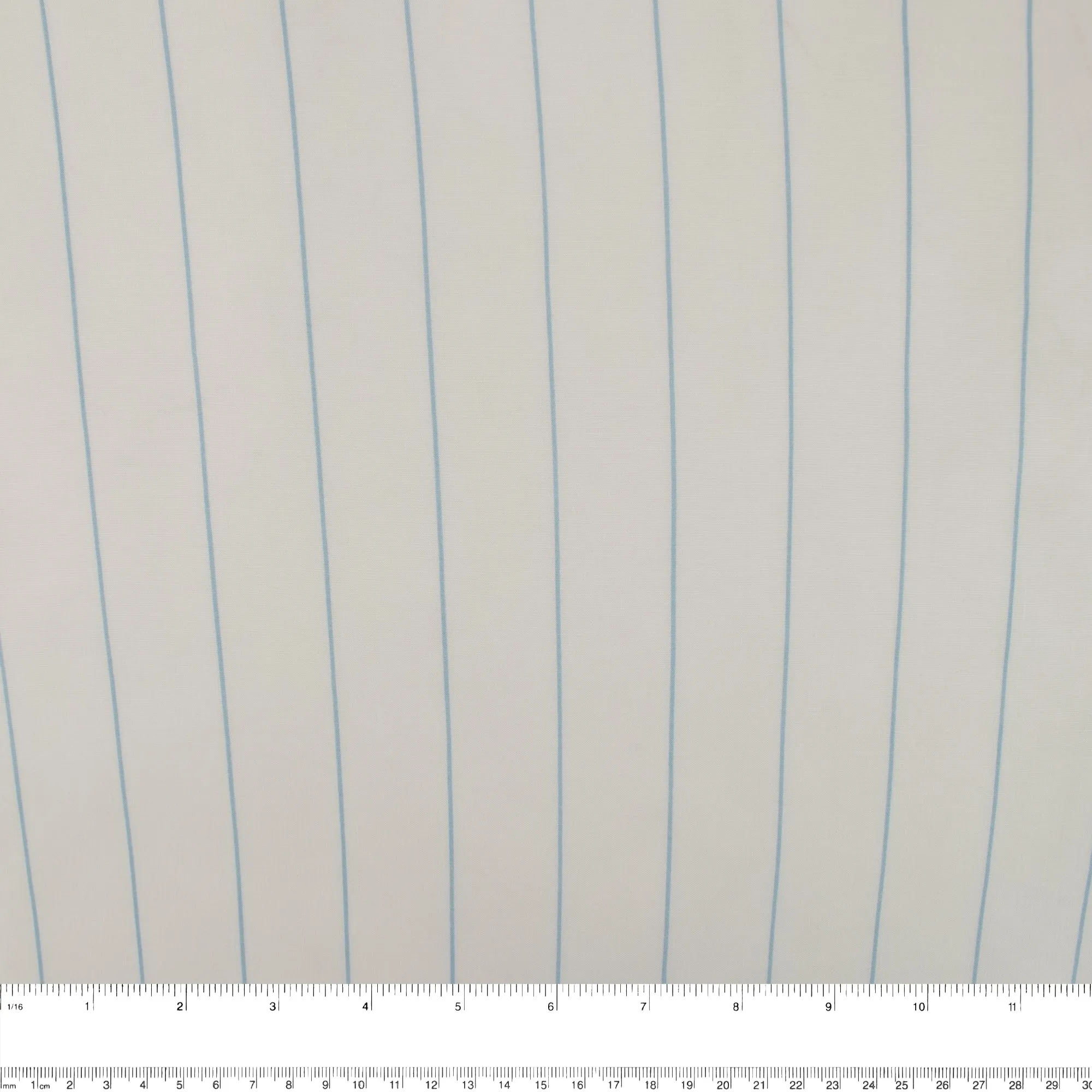 Rayon Poplin Stripe - Large Stripe - Blue