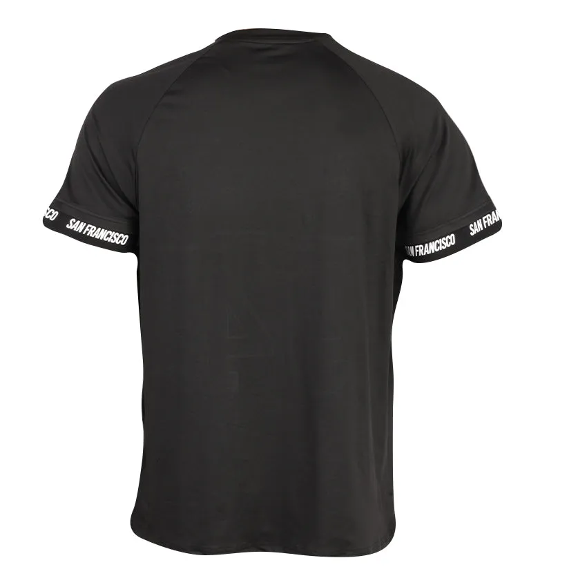 REDTAG Men's Navy T-Shirts