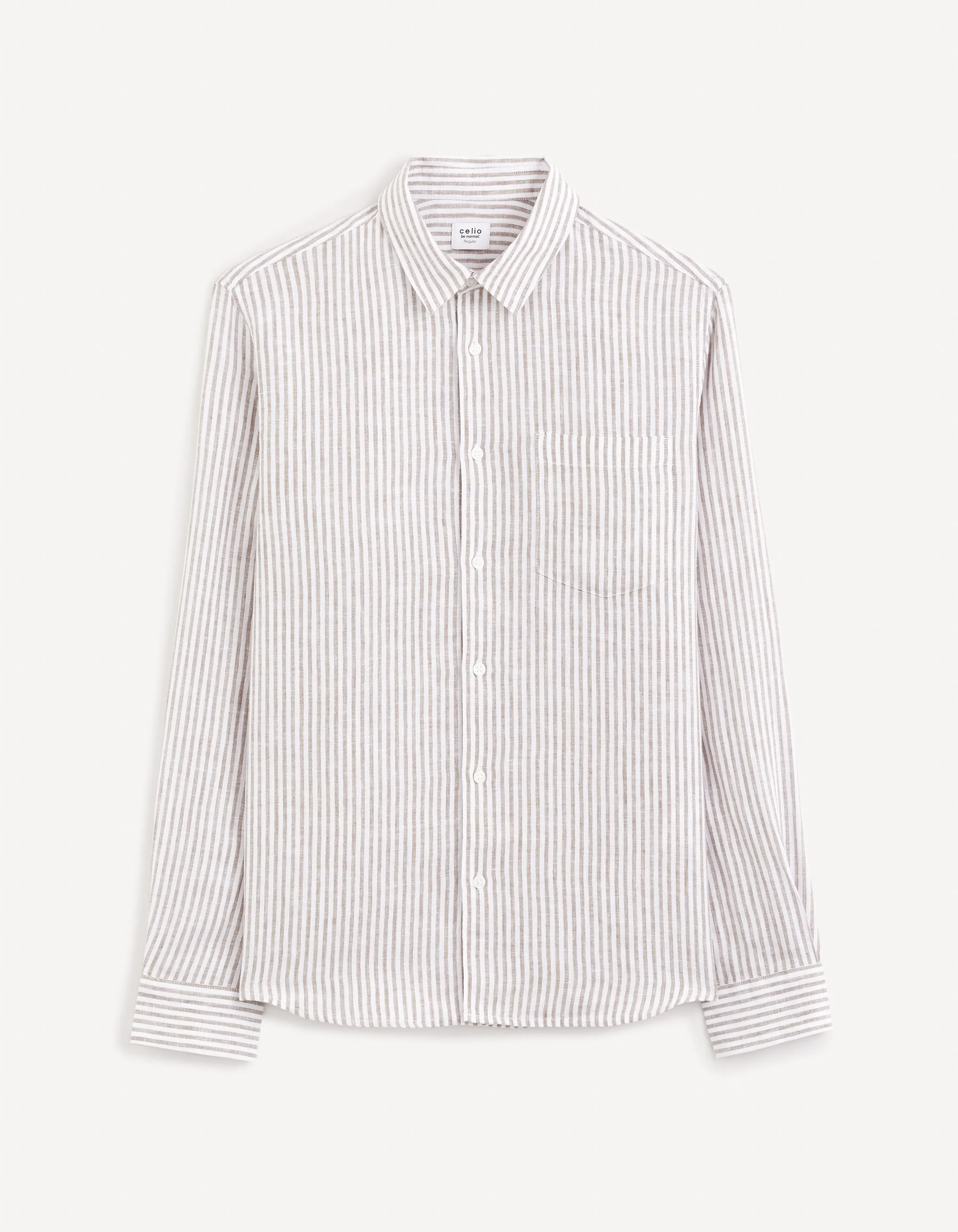 Regular shirt 100% linen