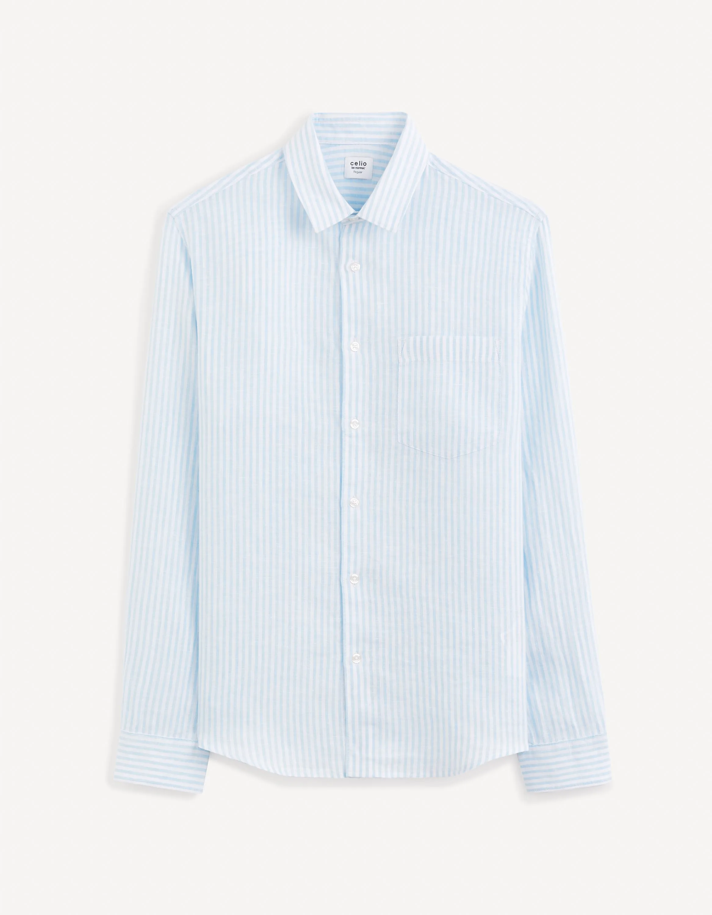 Regular shirt 100% linen