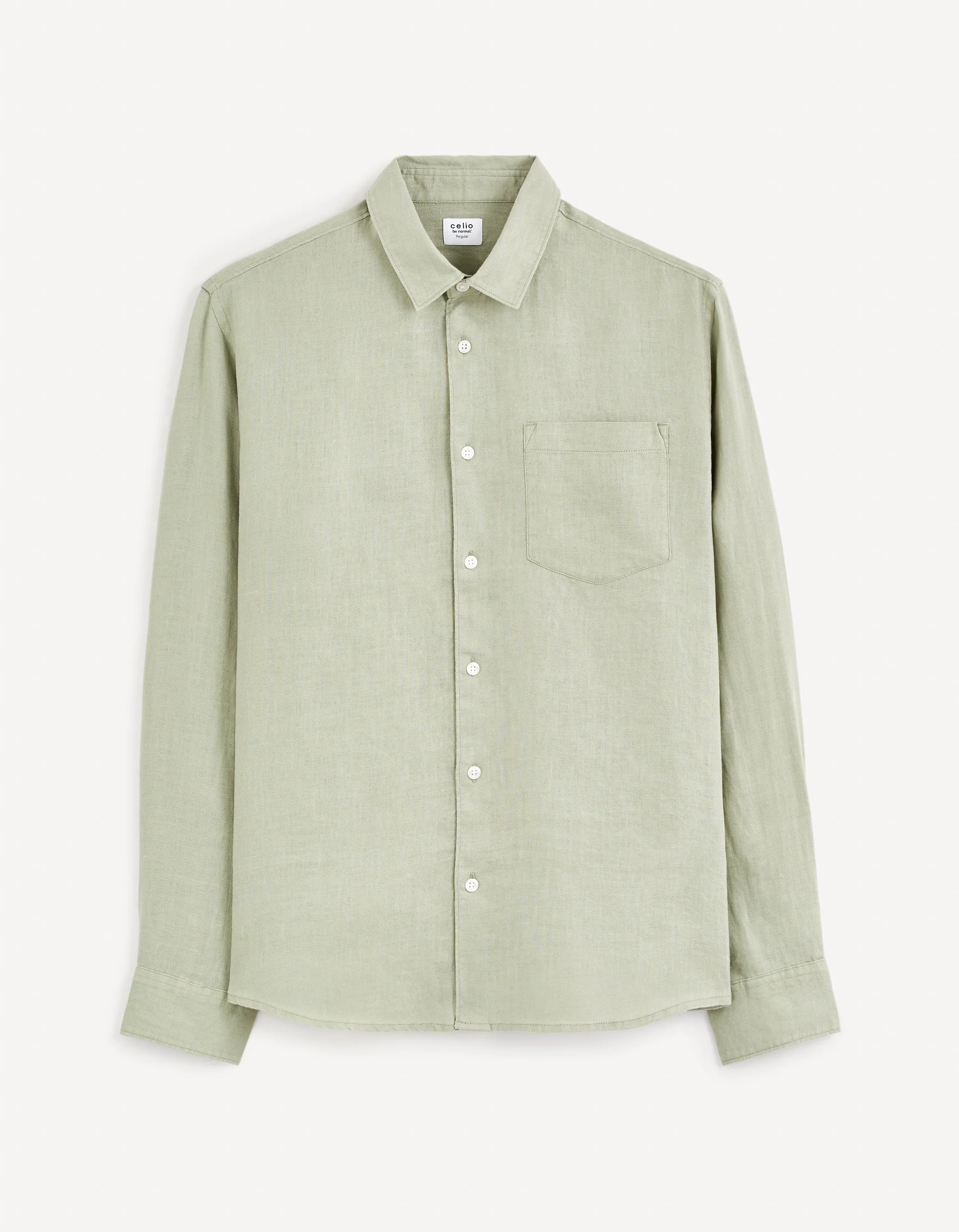 Regular shirt 100% linen