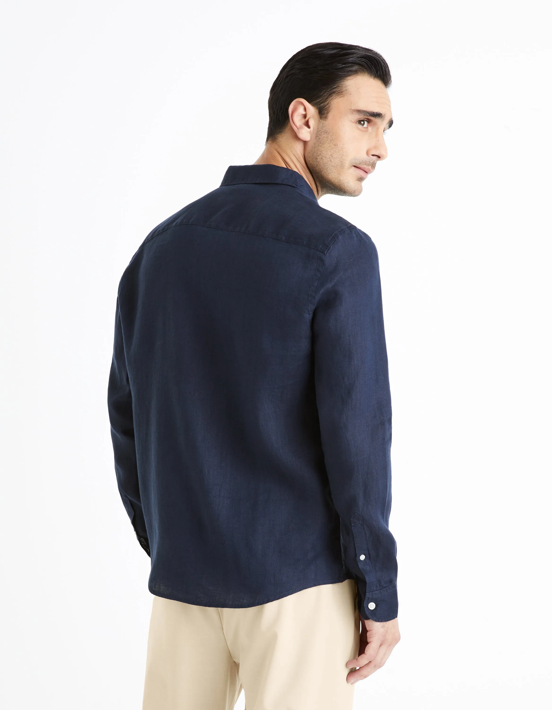 Regular shirt 100% linen