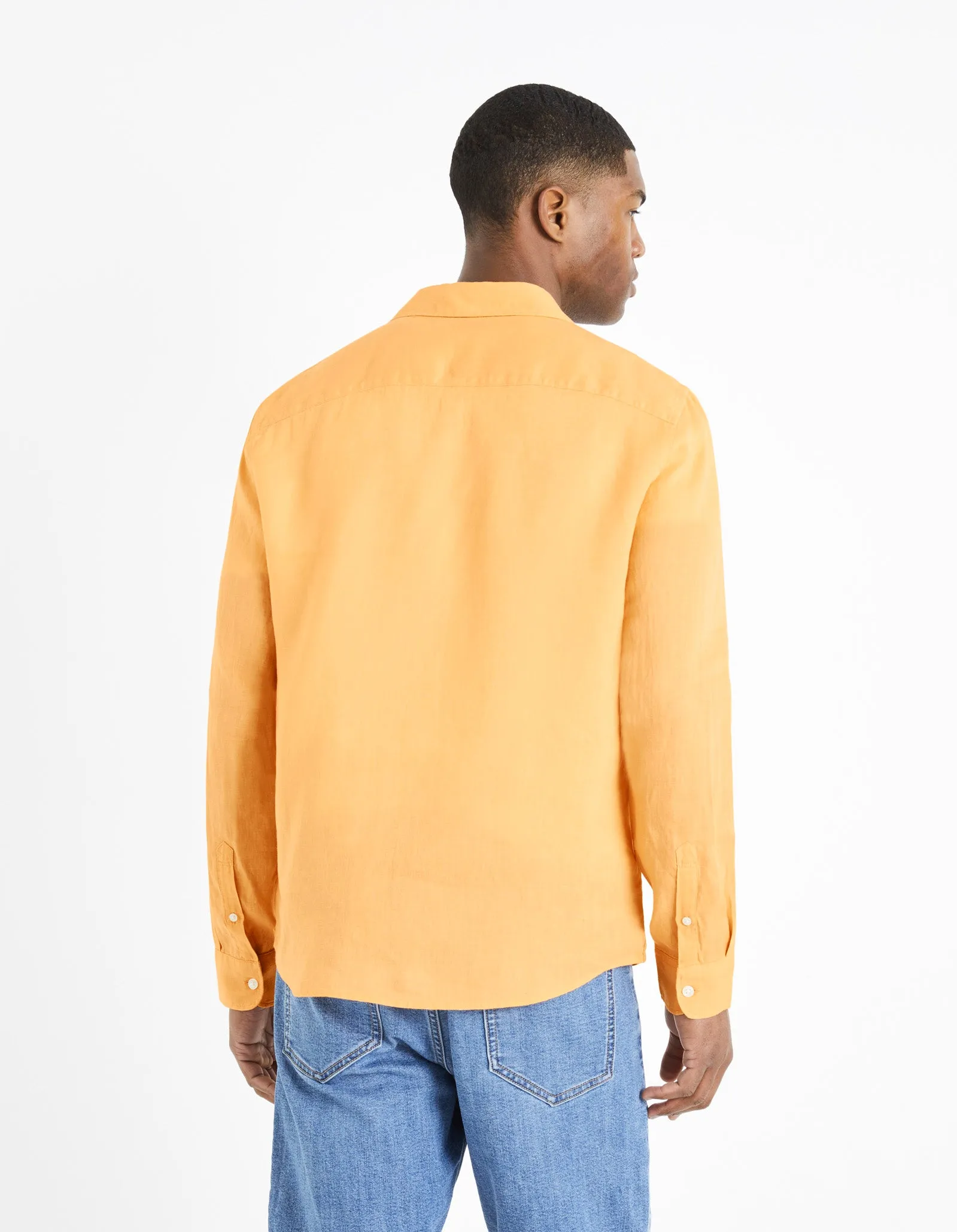 Regular shirt 100% linen