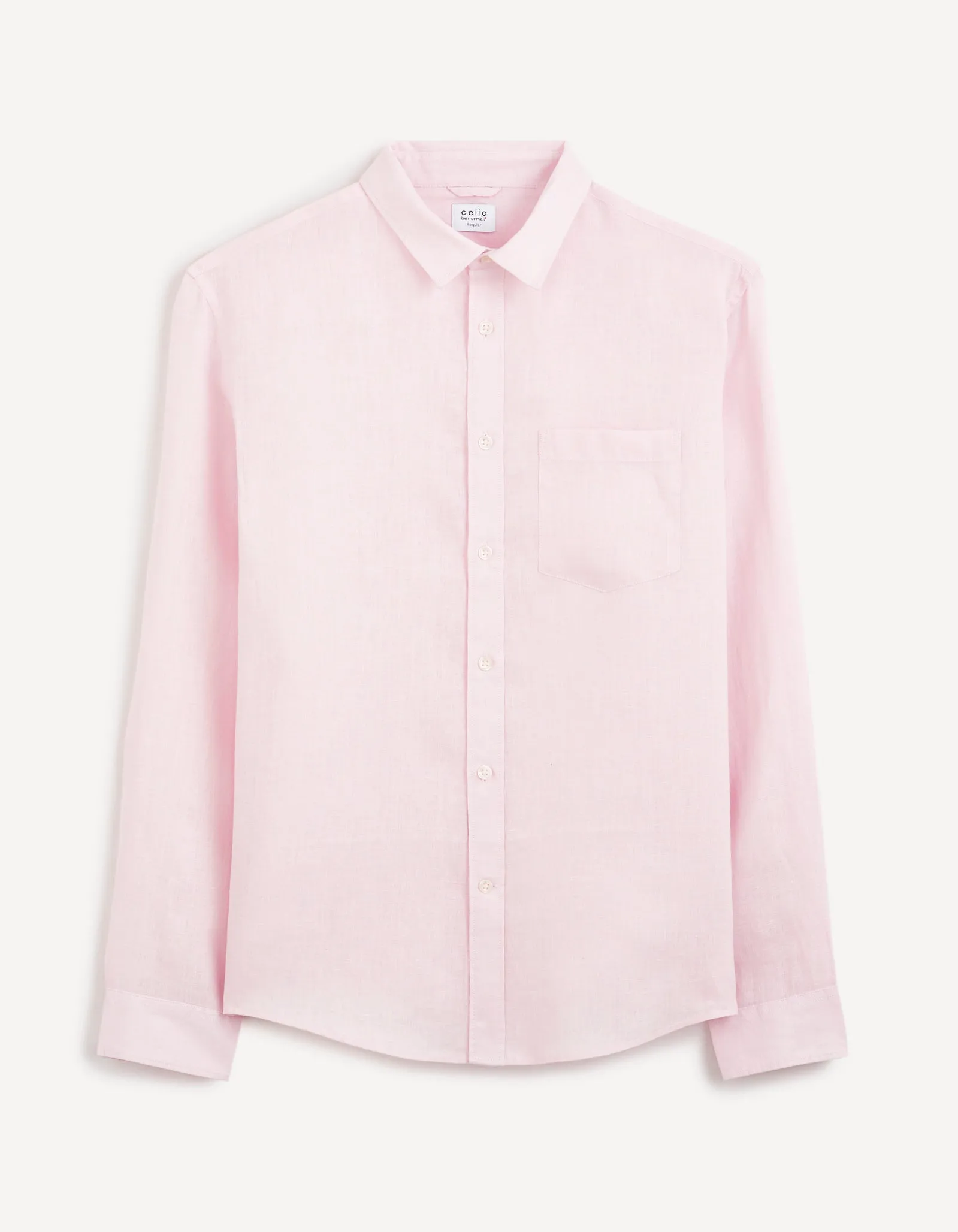 Regular shirt 100% linen