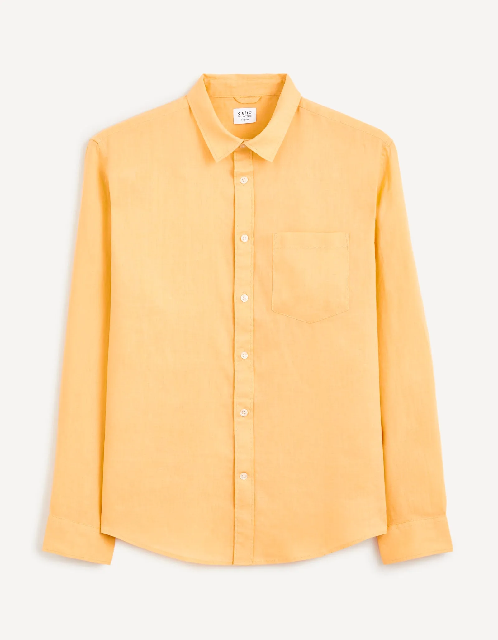 Regular shirt 100% linen
