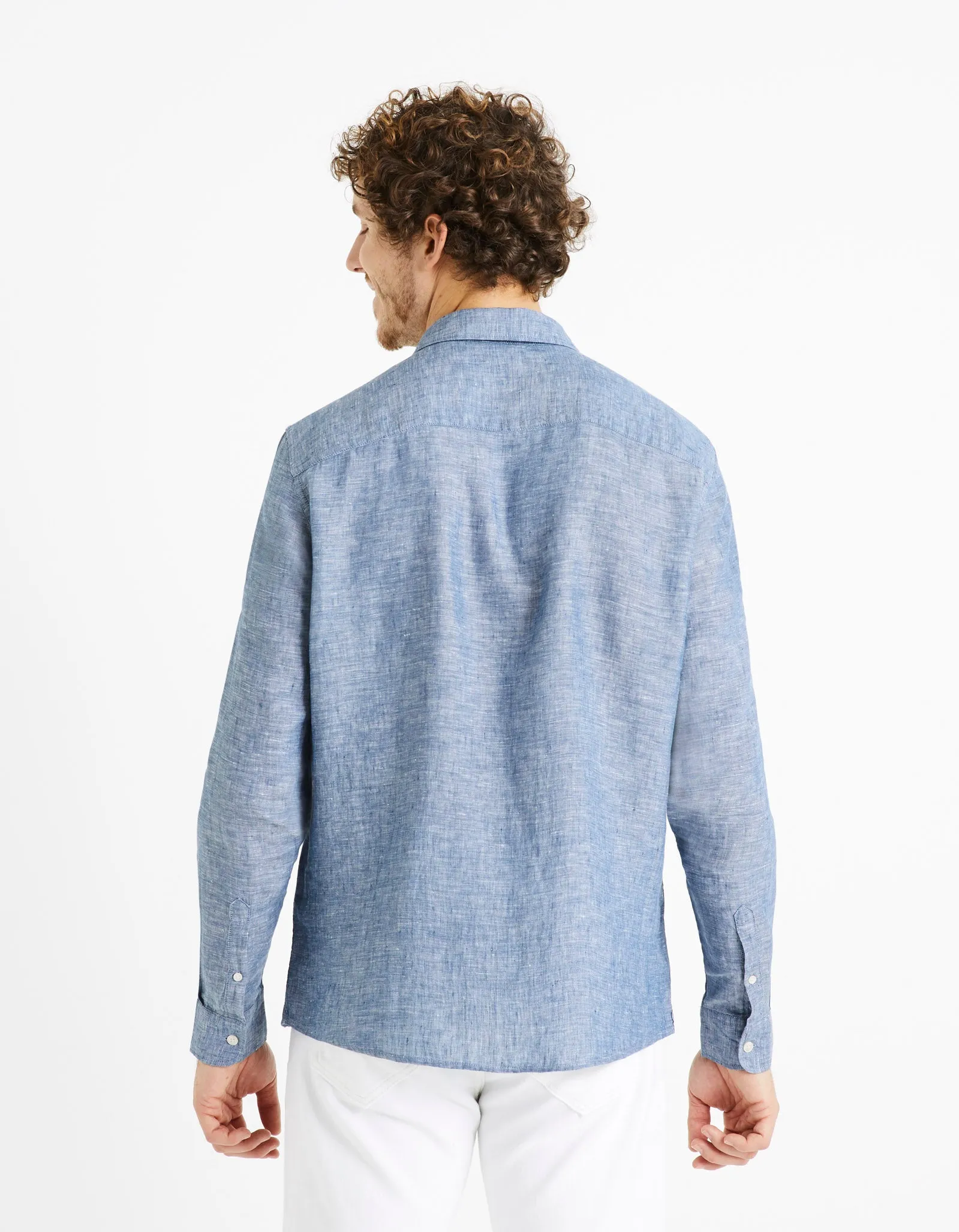 Regular shirt 100% linen