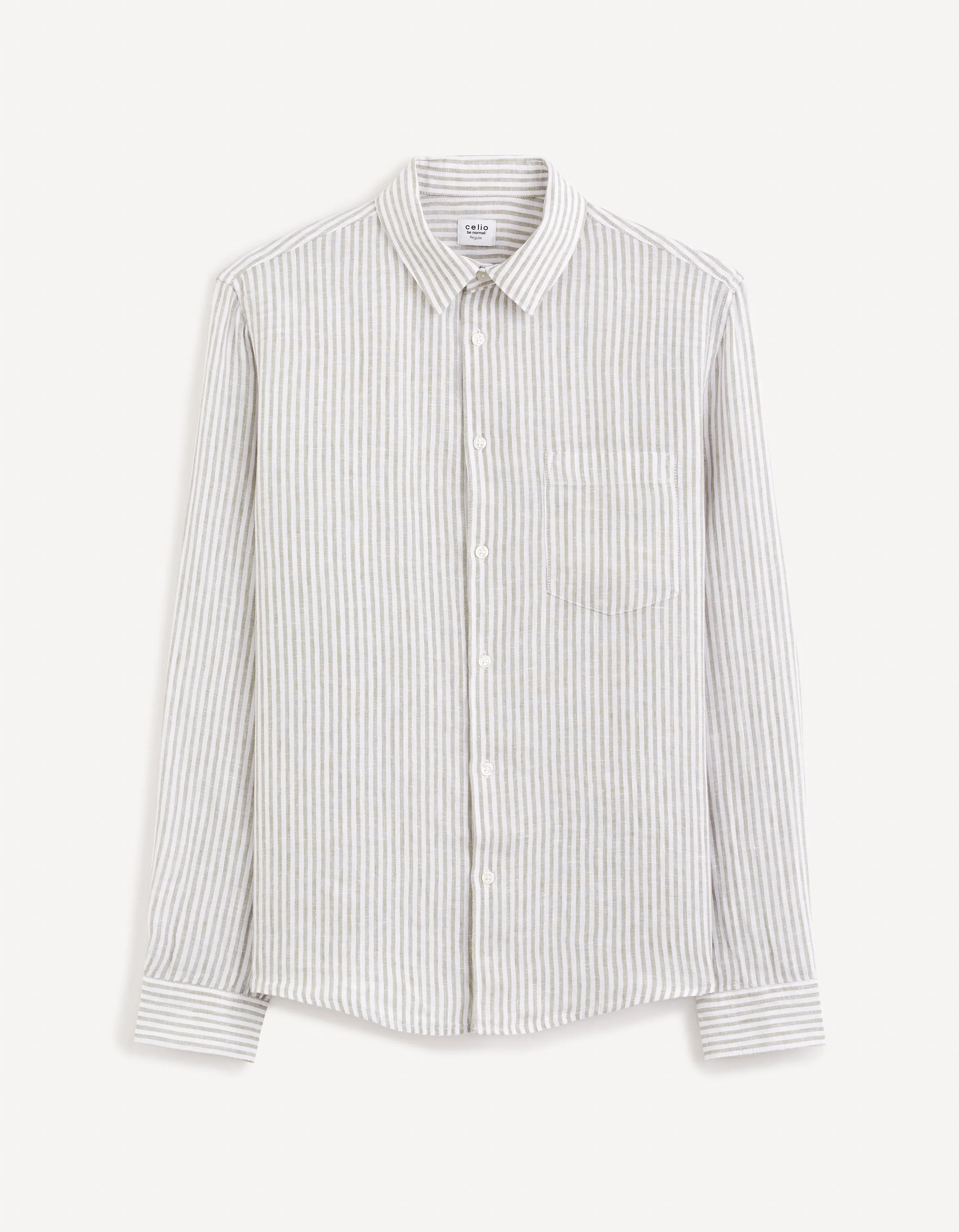 Regular shirt 100% linen
