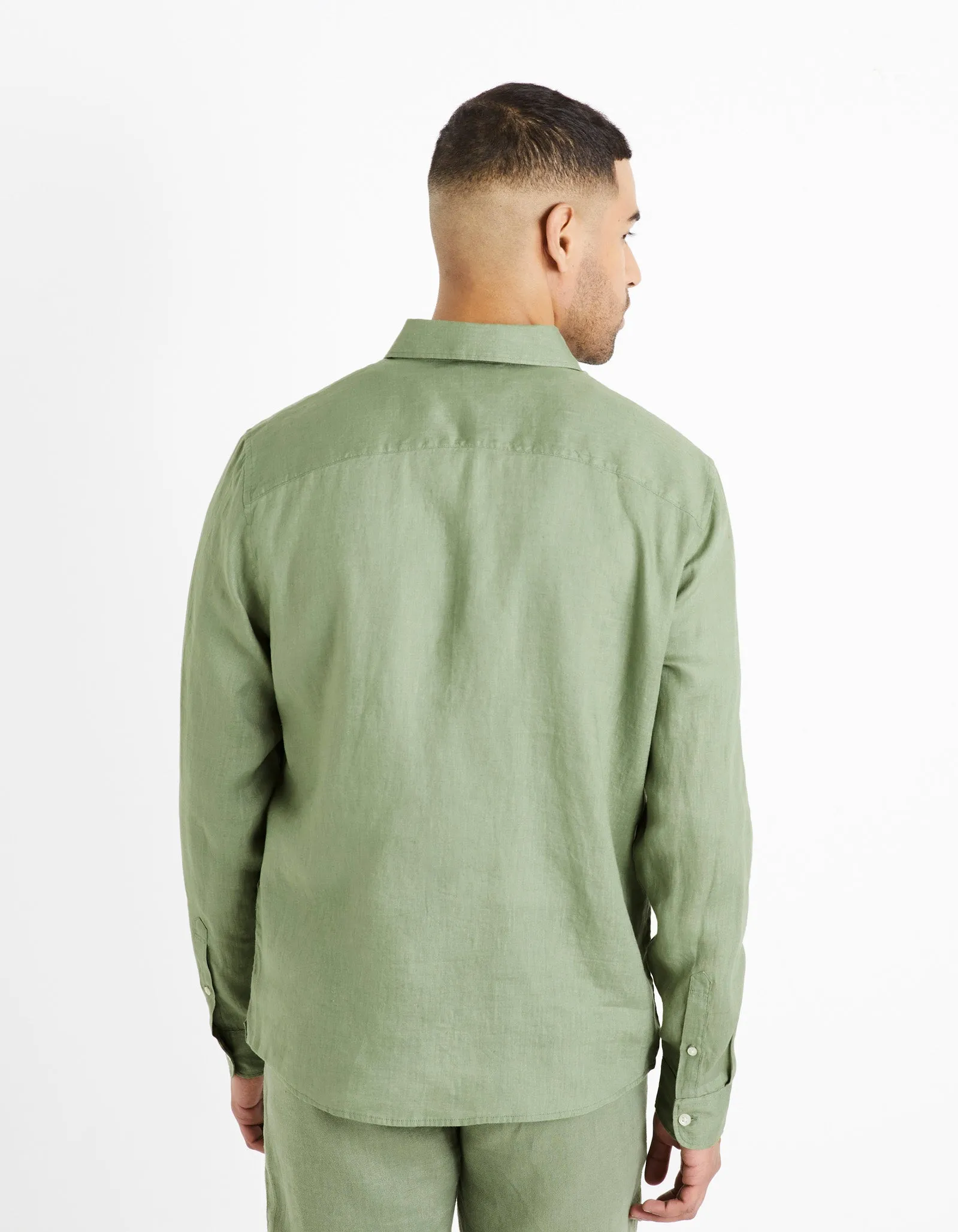 Regular shirt 100% linen