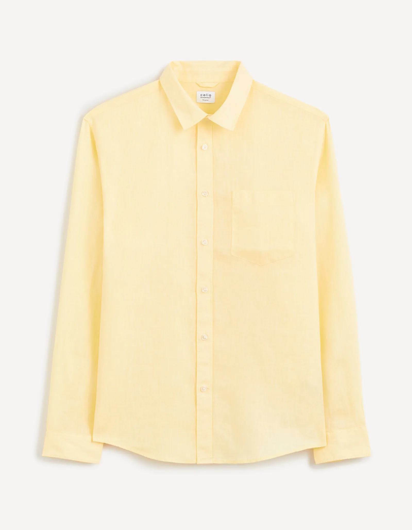 Regular shirt 100% linen