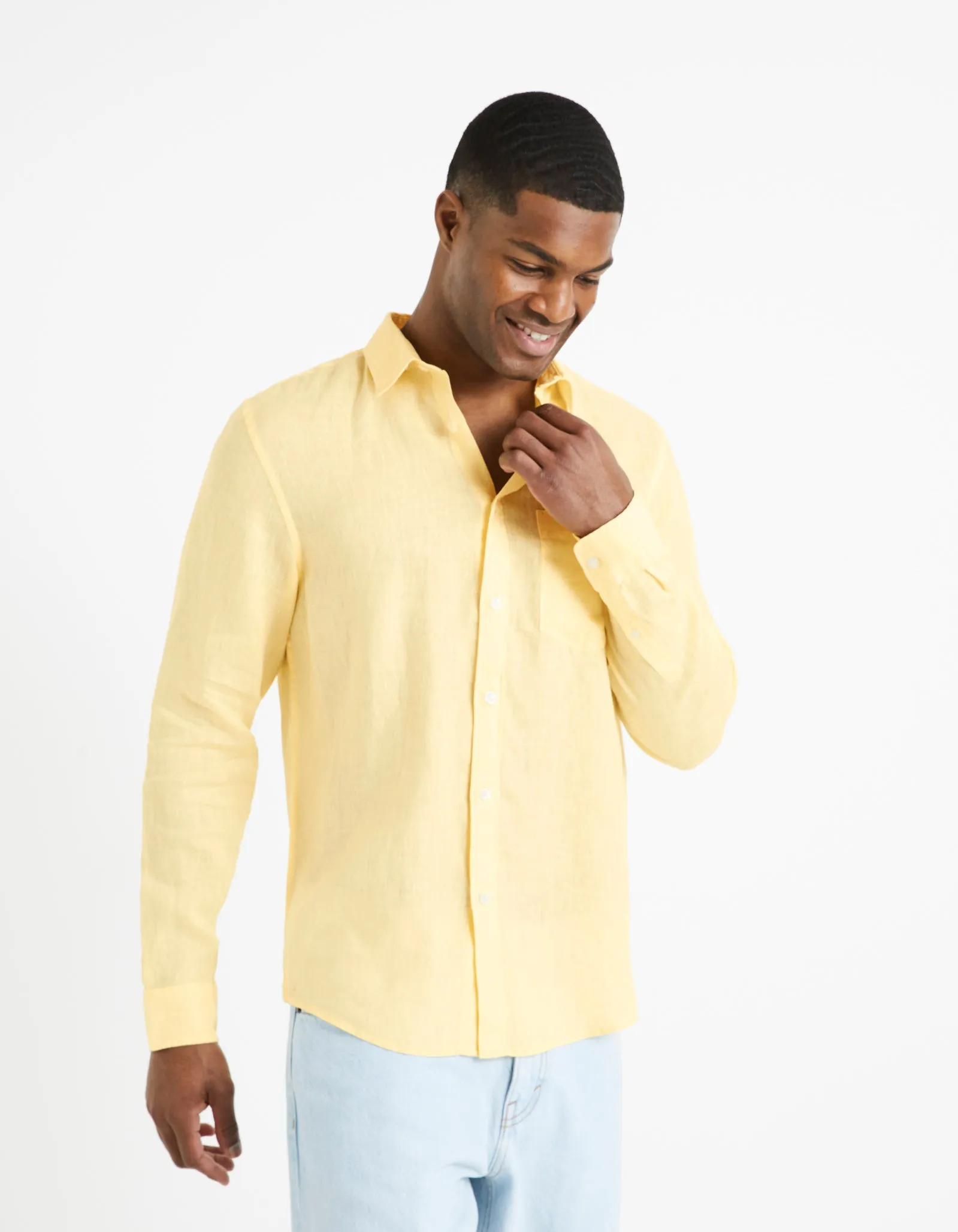 Regular shirt 100% linen