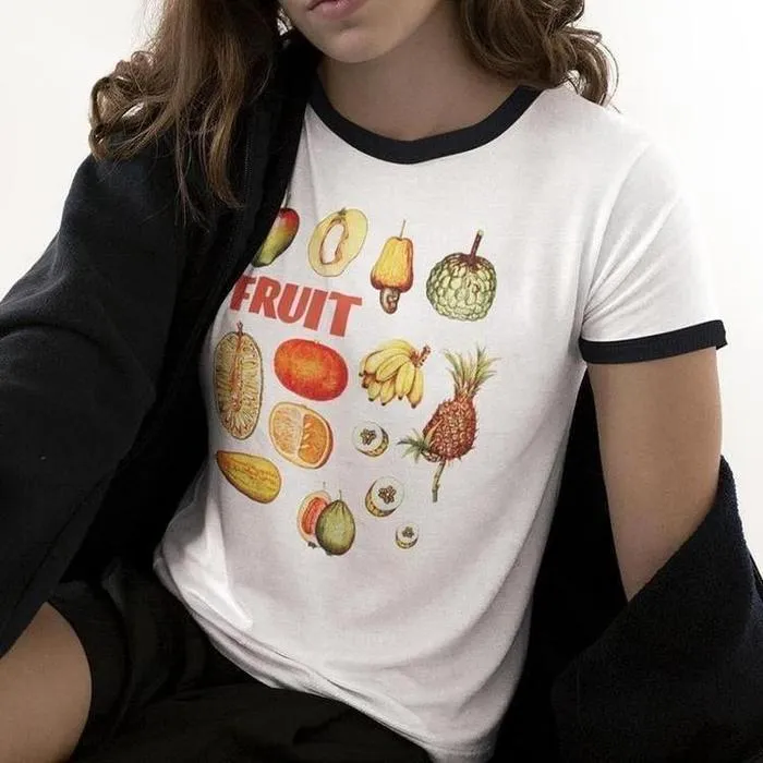 Retro Fruit Graphic Tee