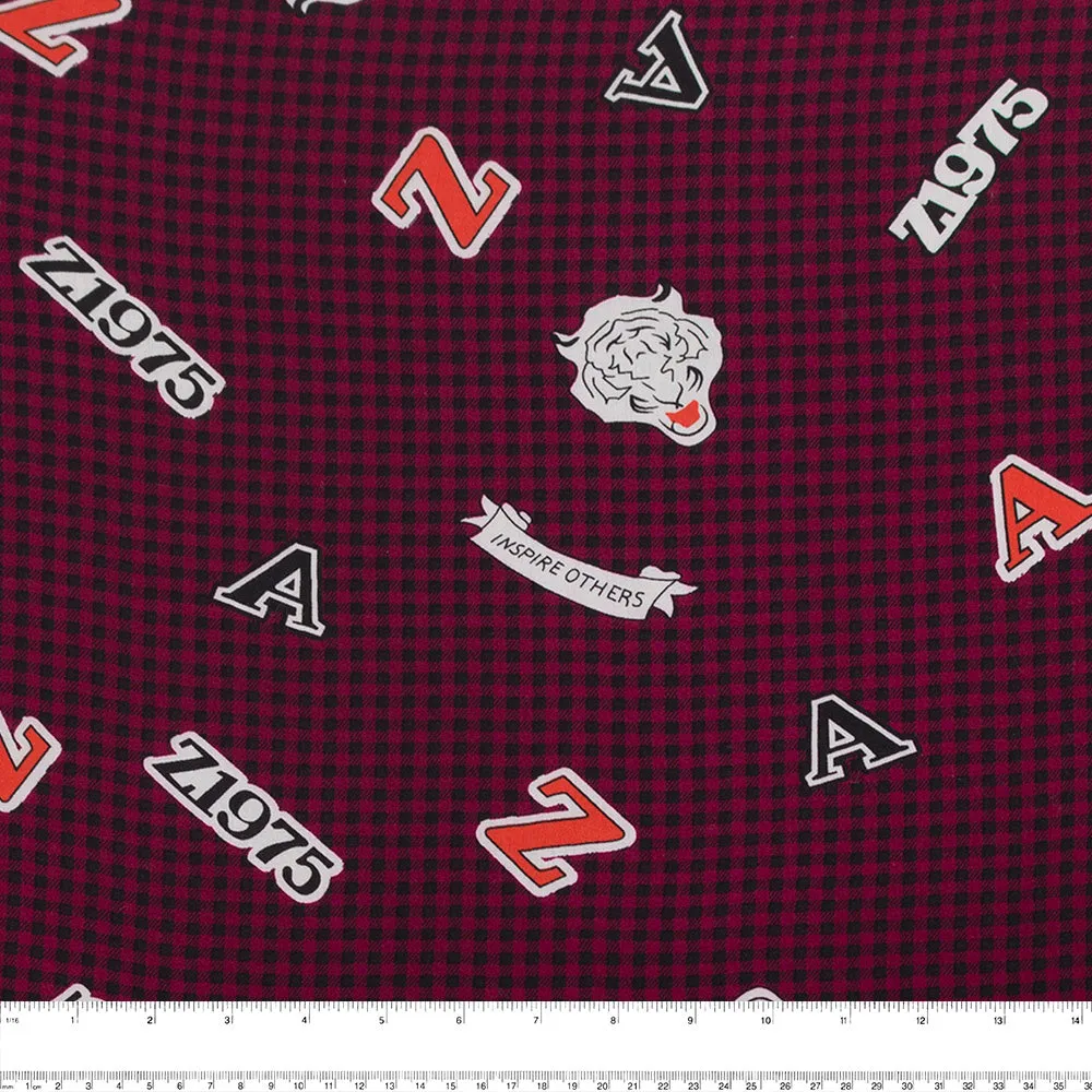 ROXY Rayon Print - Lions - Magenta