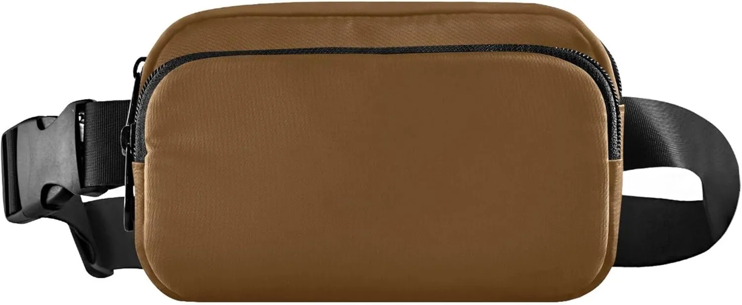Sepia Brown Women Fanny Packs Waterproof Belt Bags Hip Pack Cute Crossbody Waist Bag