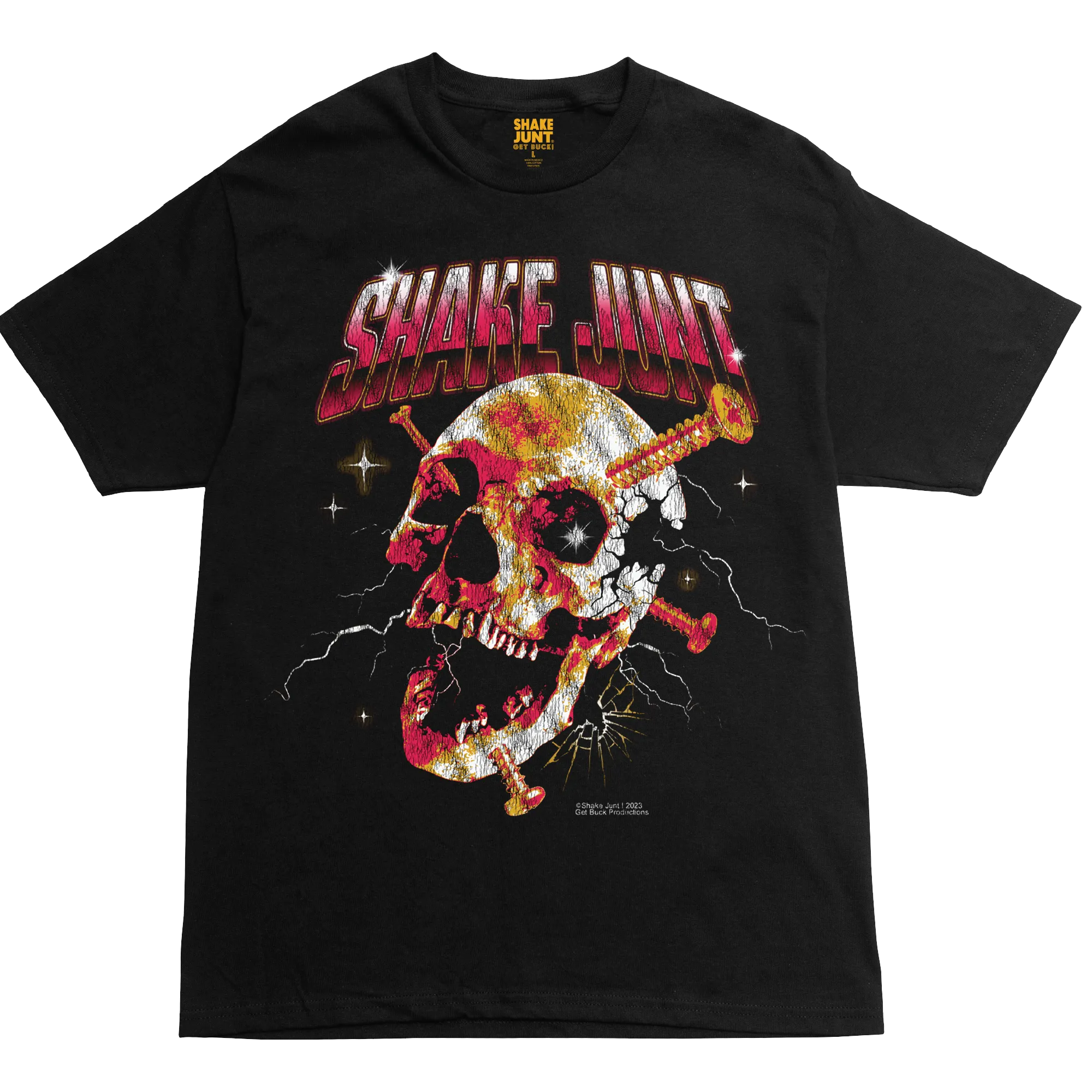 Skull Skrew 3 Black Tee