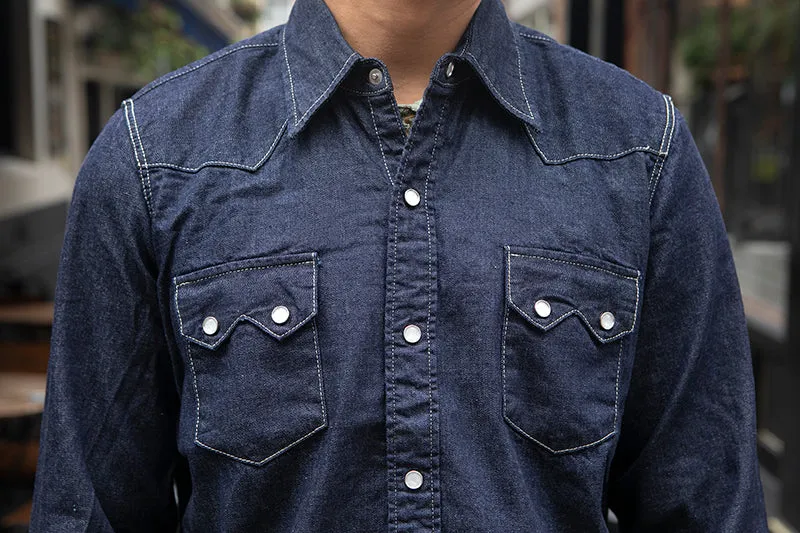 TCB Dude Ranch Shirt - Denim