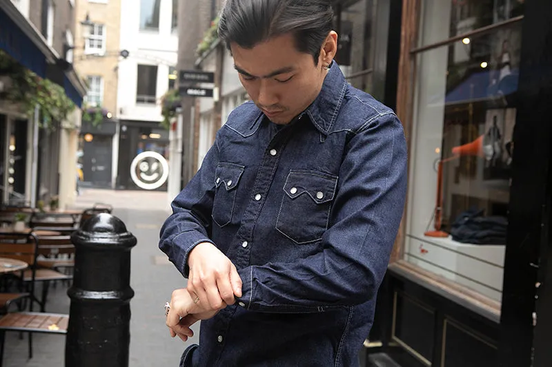 TCB Dude Ranch Shirt - Denim