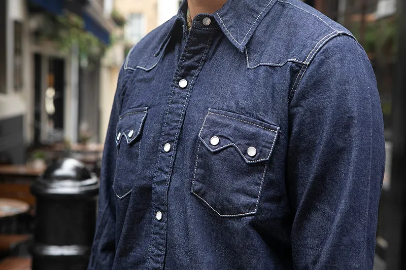 TCB Dude Ranch Shirt - Denim