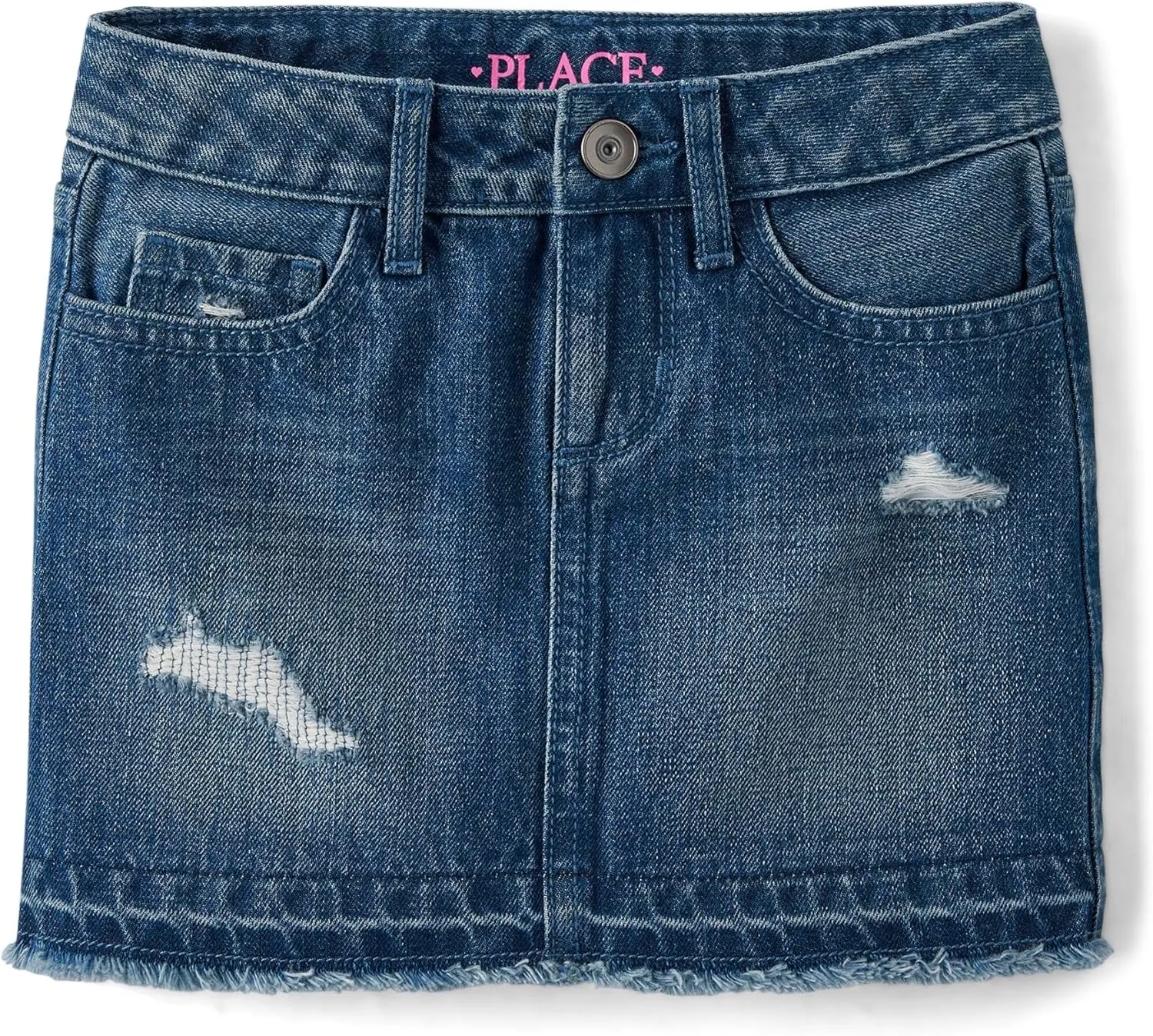 The Children's Place Girls' Everyday Denim Skirts and Skorts