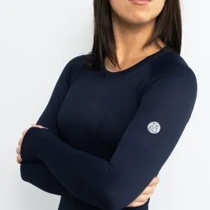 TKEQ- Kennedy Seamless Long Sleeve Shirt 2.0 (Navy)