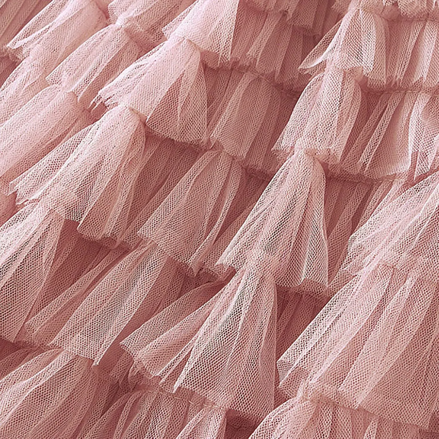 Tutu Skirt for Women Midi Tullu Skirt Bubble Fairy Skirt High Waisted Long Skirt A Line Tiered Tutus Puffy Maxi Skirt