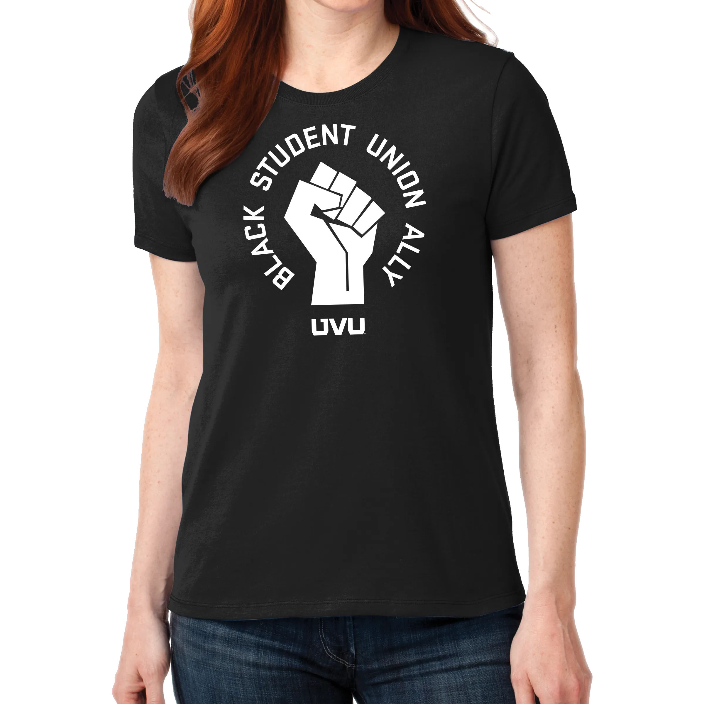 UVU Black Student Union Ally- Port & Company Cotton Tee