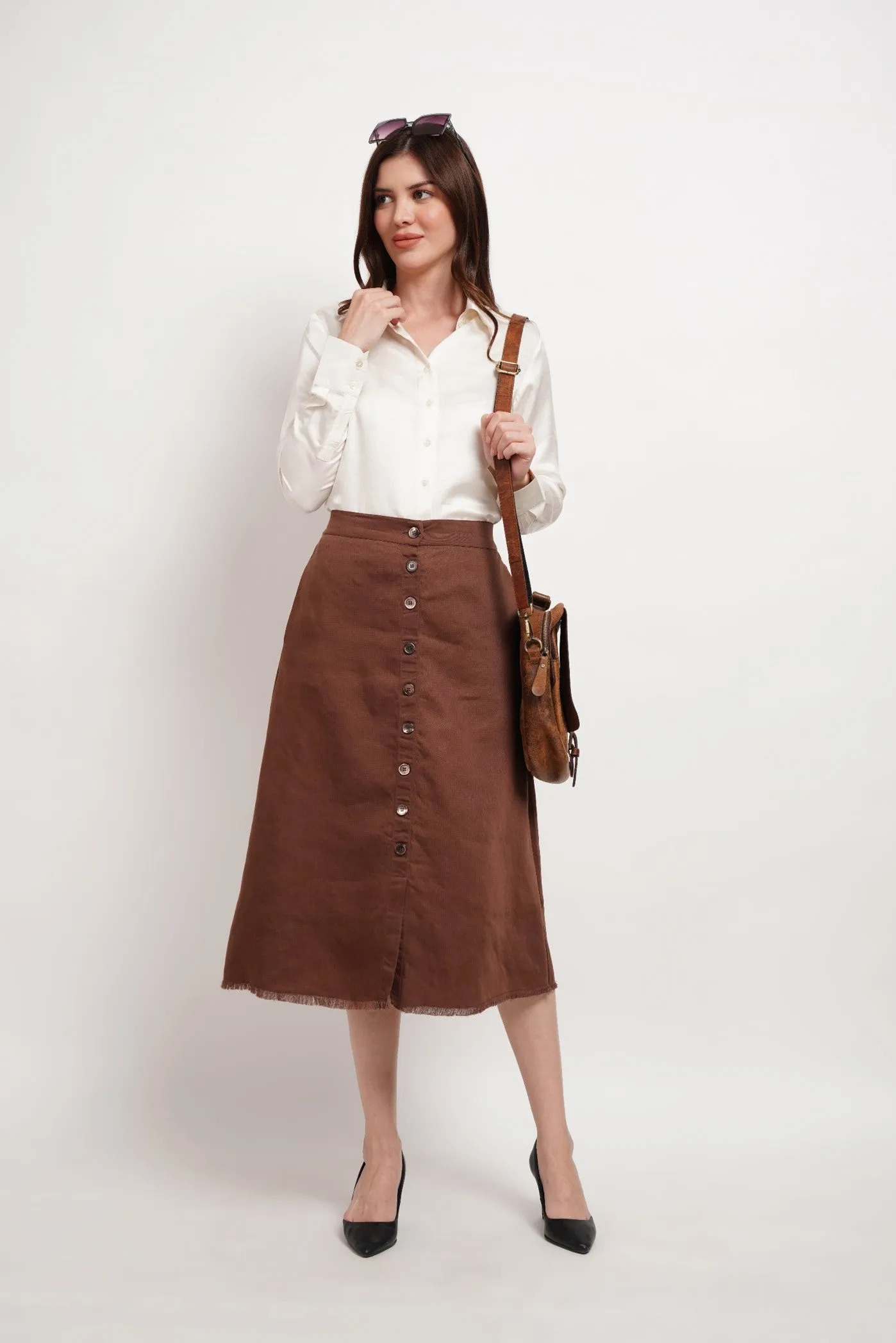 Vegan silk shirt