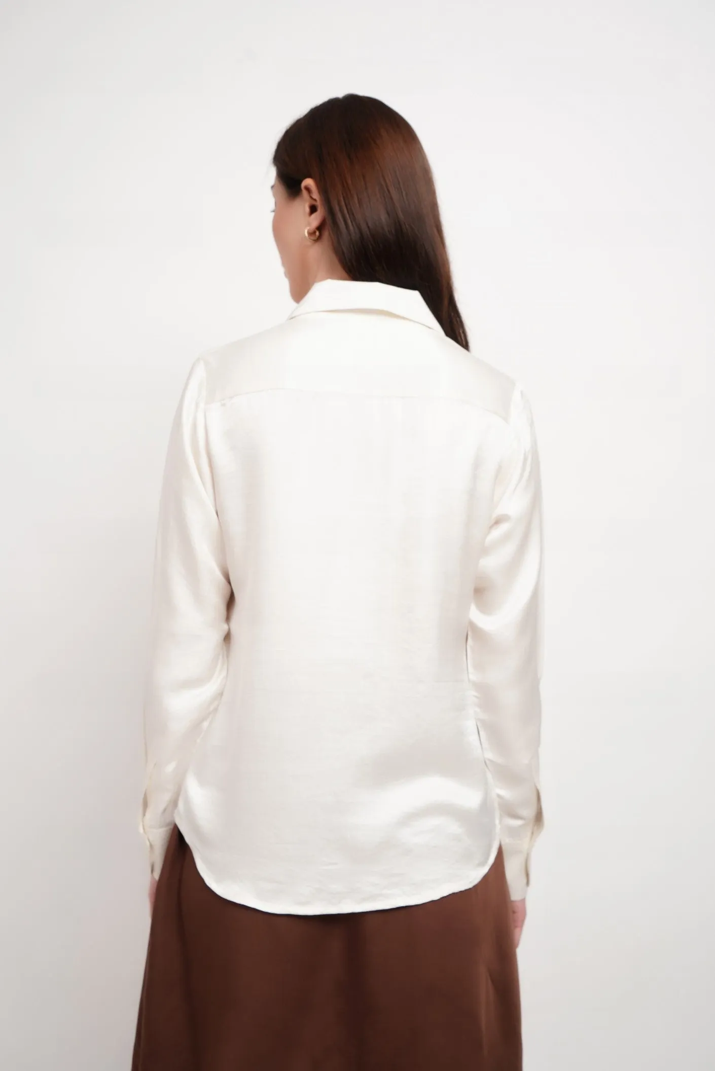 Vegan silk shirt