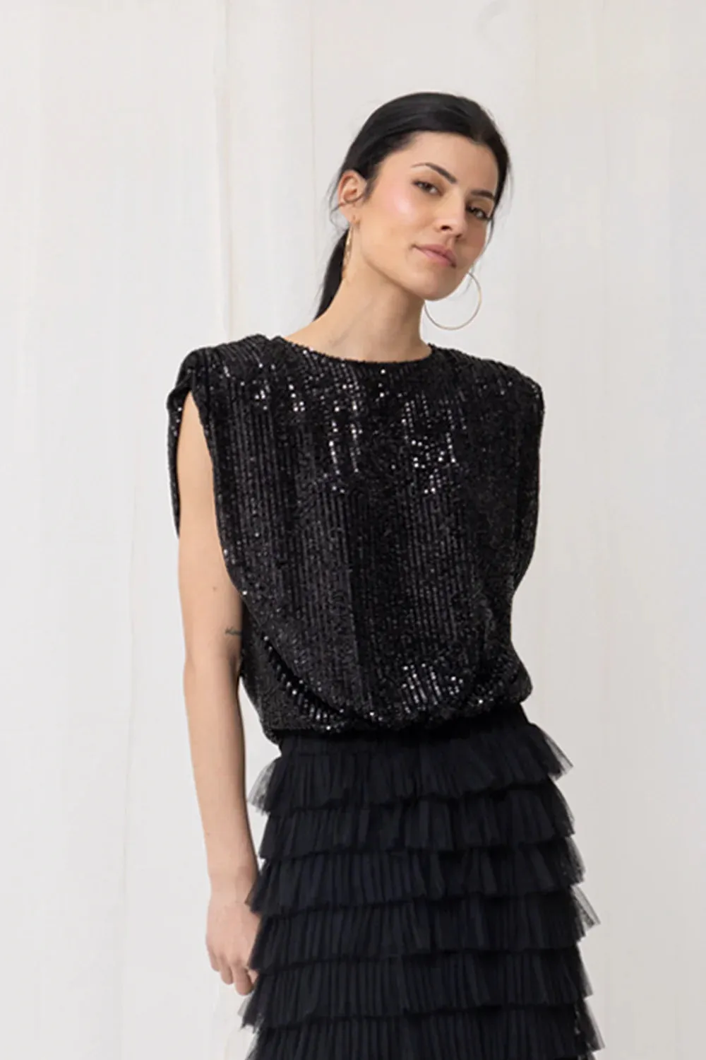 Venus sequin top
