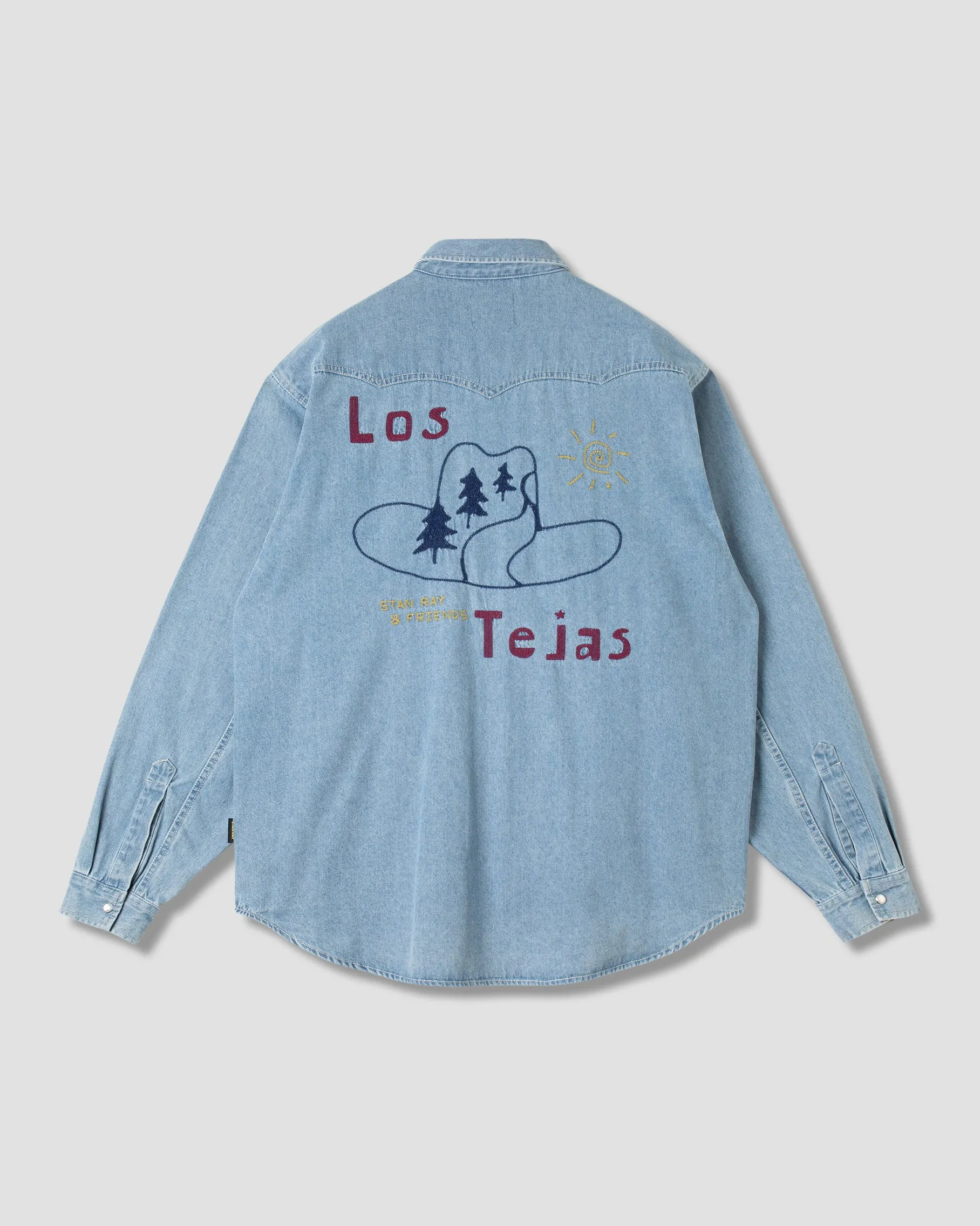 Western Shirt (Stonewashed W/Emb)