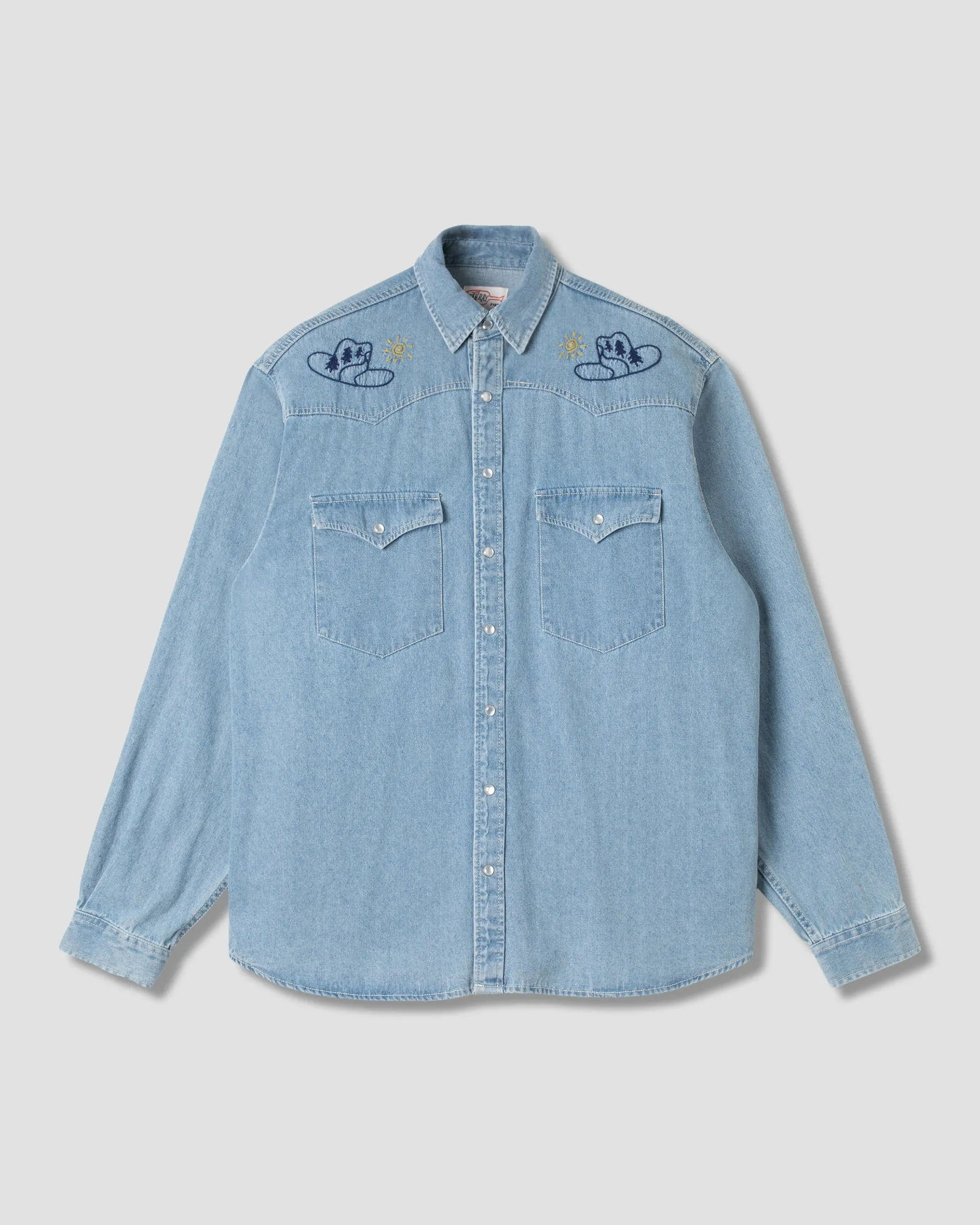 Western Shirt (Stonewashed W/Emb)