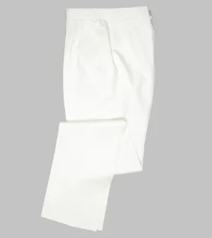 Winston Trousers Made-to-Order HBT White