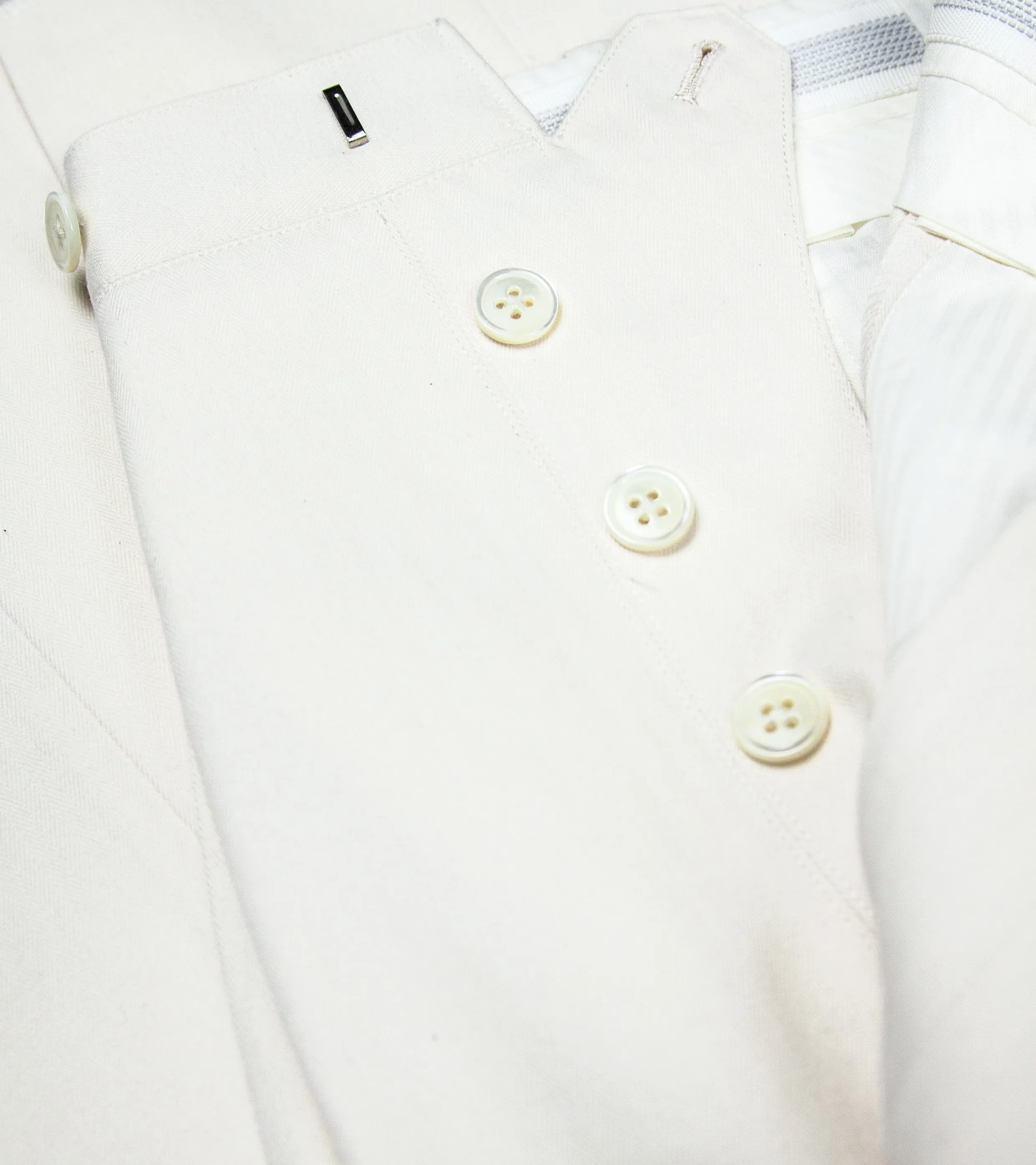 Winston Trousers Made-to-Order HBT White