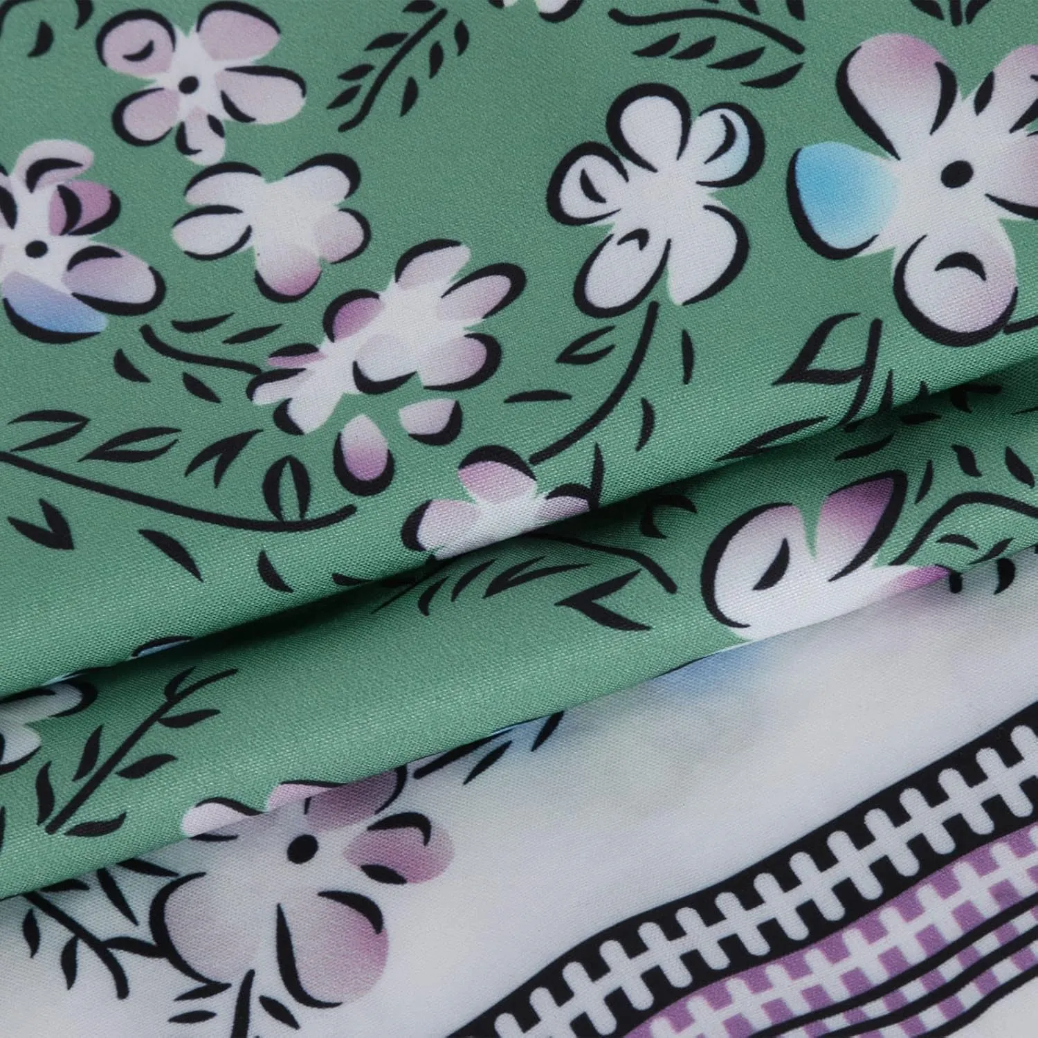 Women Boho Skirts Flowy Maxi Skirt A Line Midi Skirts Vintage Floral Skirts Casual Summer Skirt Comfy Beach Skirt
