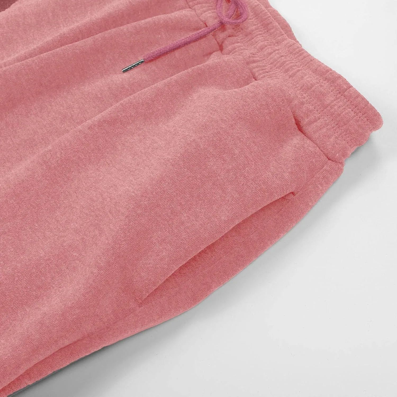 Women Cotton Linen Summer Letter Patched Palazzo Lounge Pants Elastic Waist Straight Loose Fit Palazzo Lounge