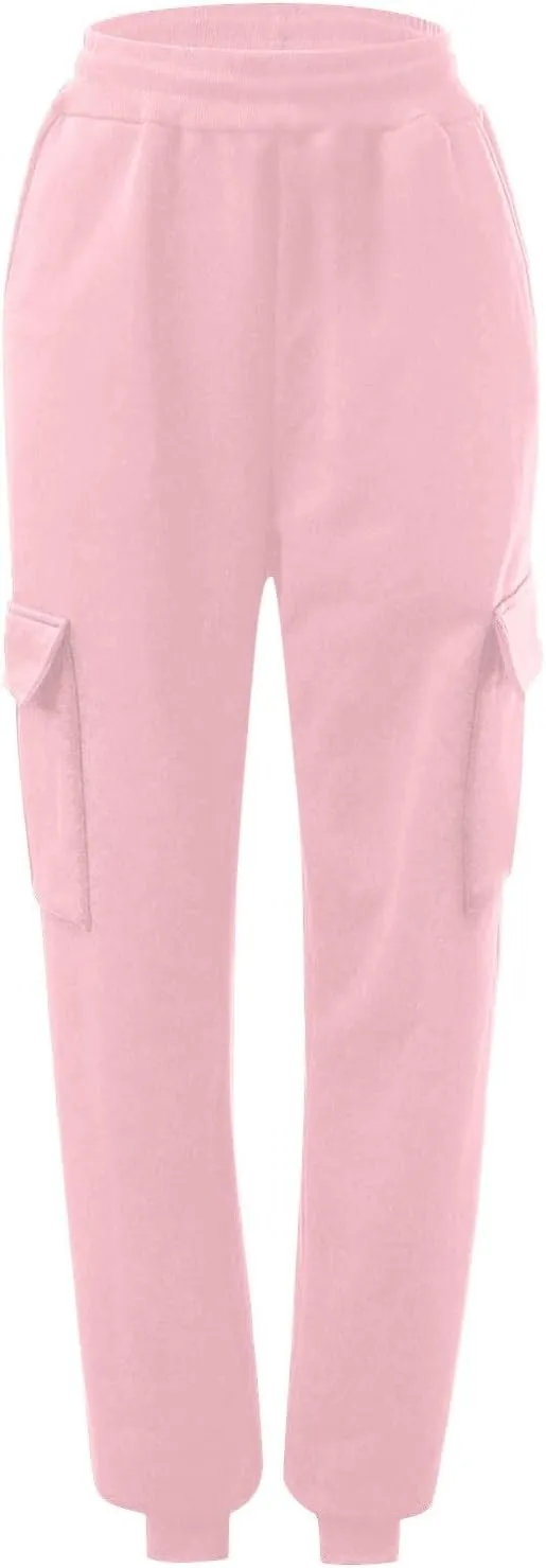 Women Linen Blend Summer Striped Palazzo Pants Elastic Waist Ankle Length Loose Fit Pants Trendy
