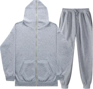 Women's 2 Piece Outfits Lounge Set Long Sleeve V Neck Drawstring Tracksuit Pullover Sweatshirt Jogger