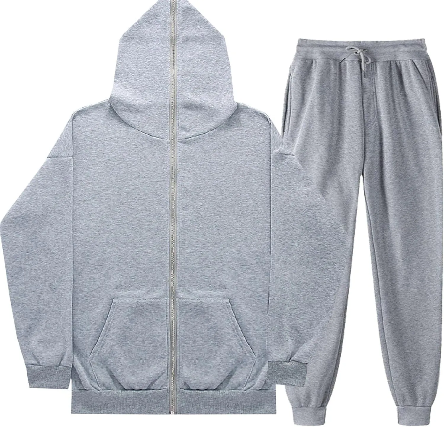 Women's 2 Piece Outfits Lounge Set Long Sleeve V Neck Drawstring Tracksuit Pullover Sweatshirt Jogger