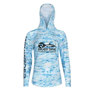 Women's River Ops Fishing Company HELIOS™ Hooded Sun Shirts