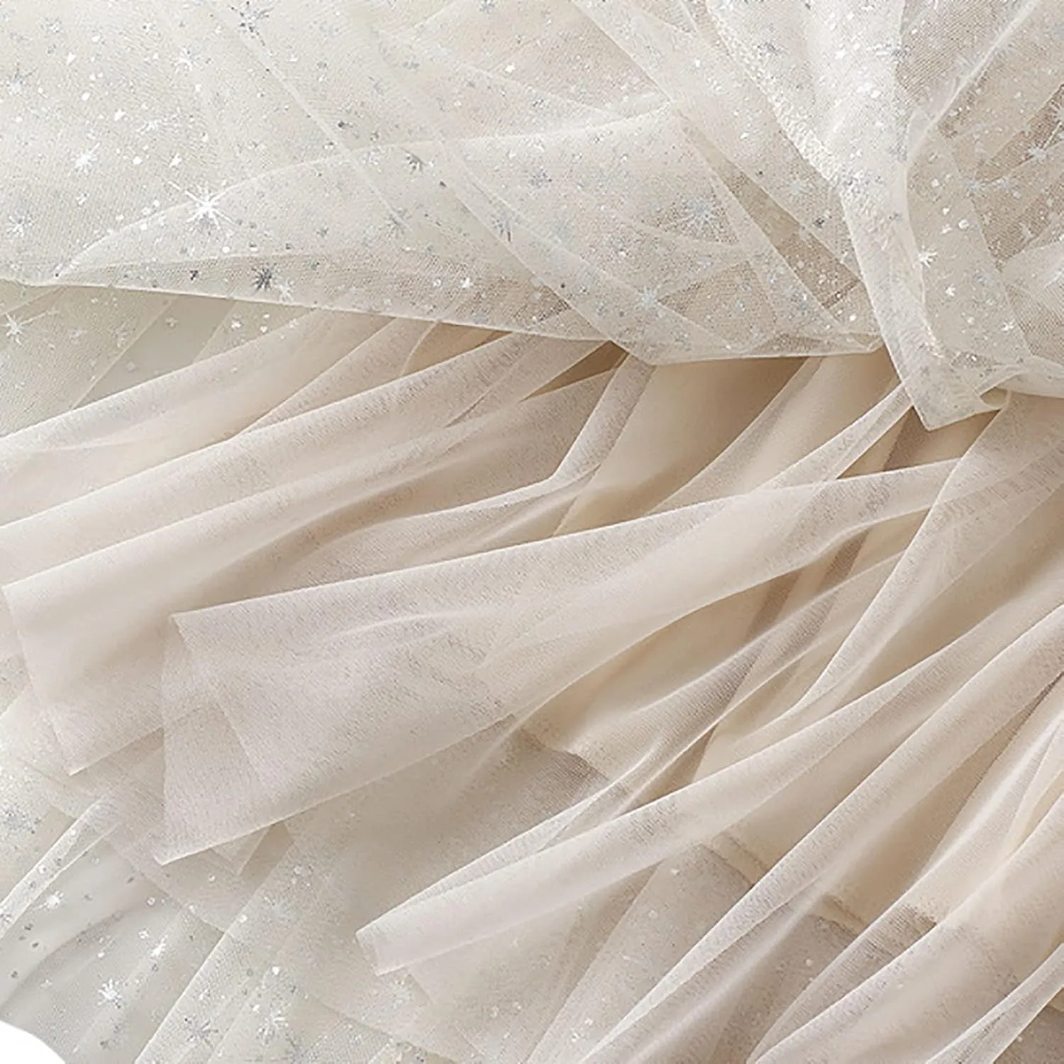 Womens Tutu Skirts Sequin Long Skirt Sparkly Tulle Skirts A Line Fairy Skirt Evening Party Skirts Cocktail Skirt