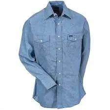 Wrangler long sleeve Chambray men's shirt/70136mw