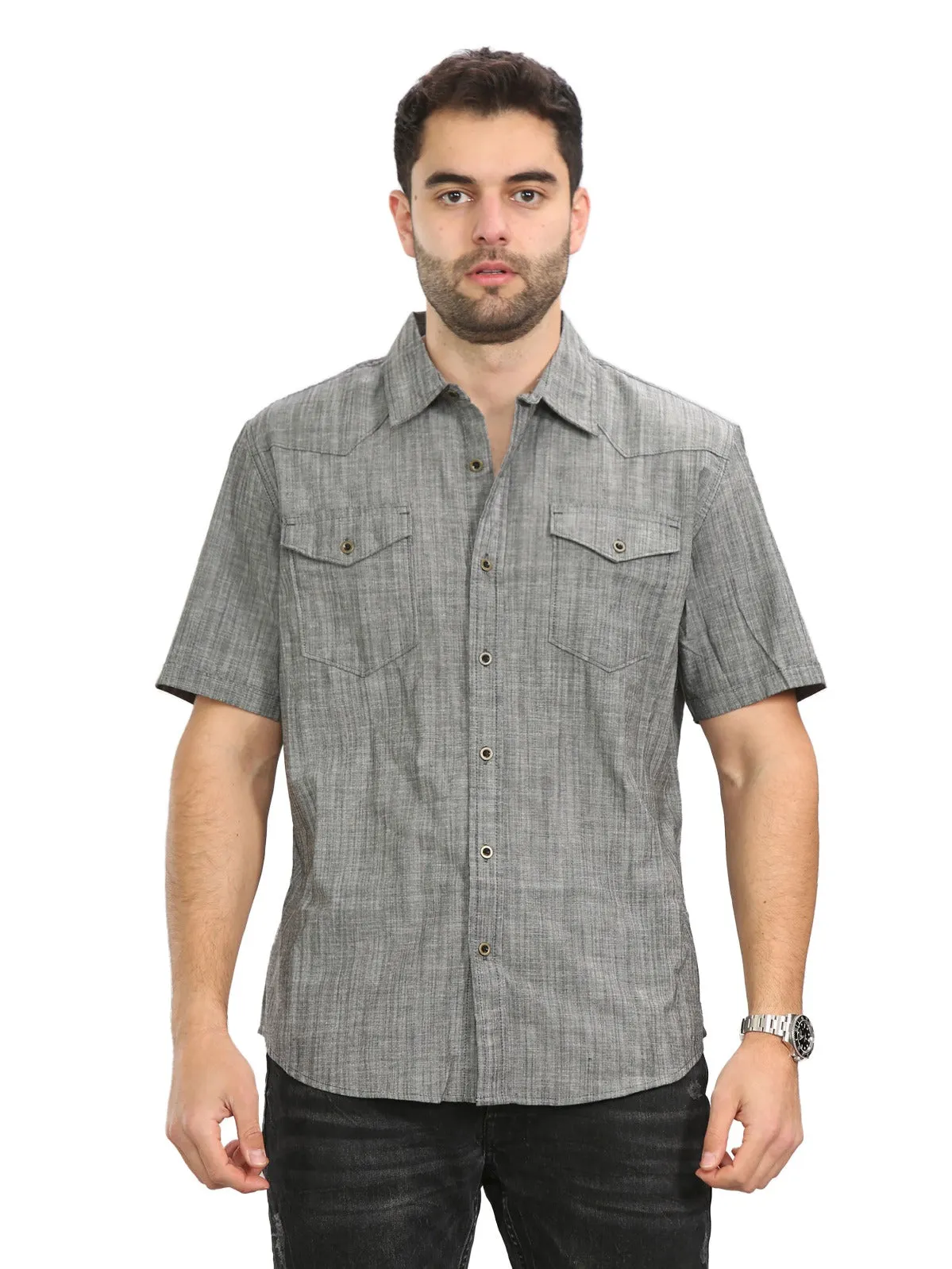 Wrangler Mens Short Sleeve Shirts